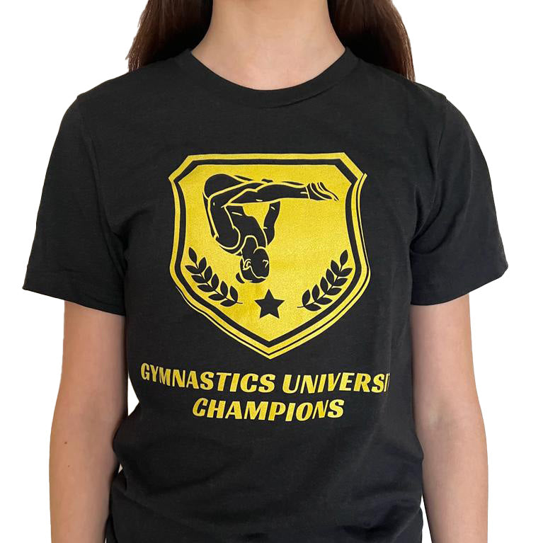 Gymnastics University Champions - Uniseks T-shirt