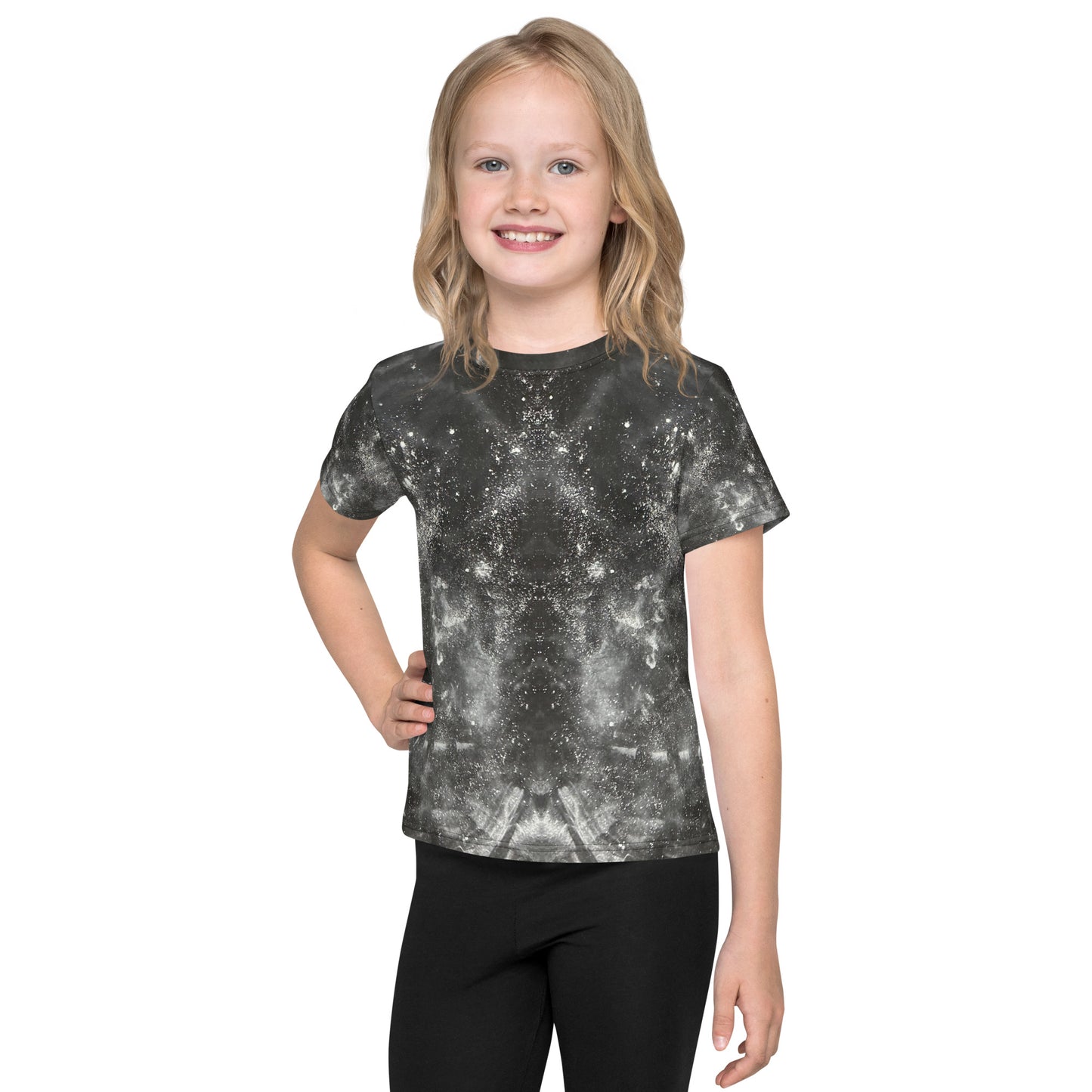 Turncamouflage T-shirt met ronde hals voor kinderen