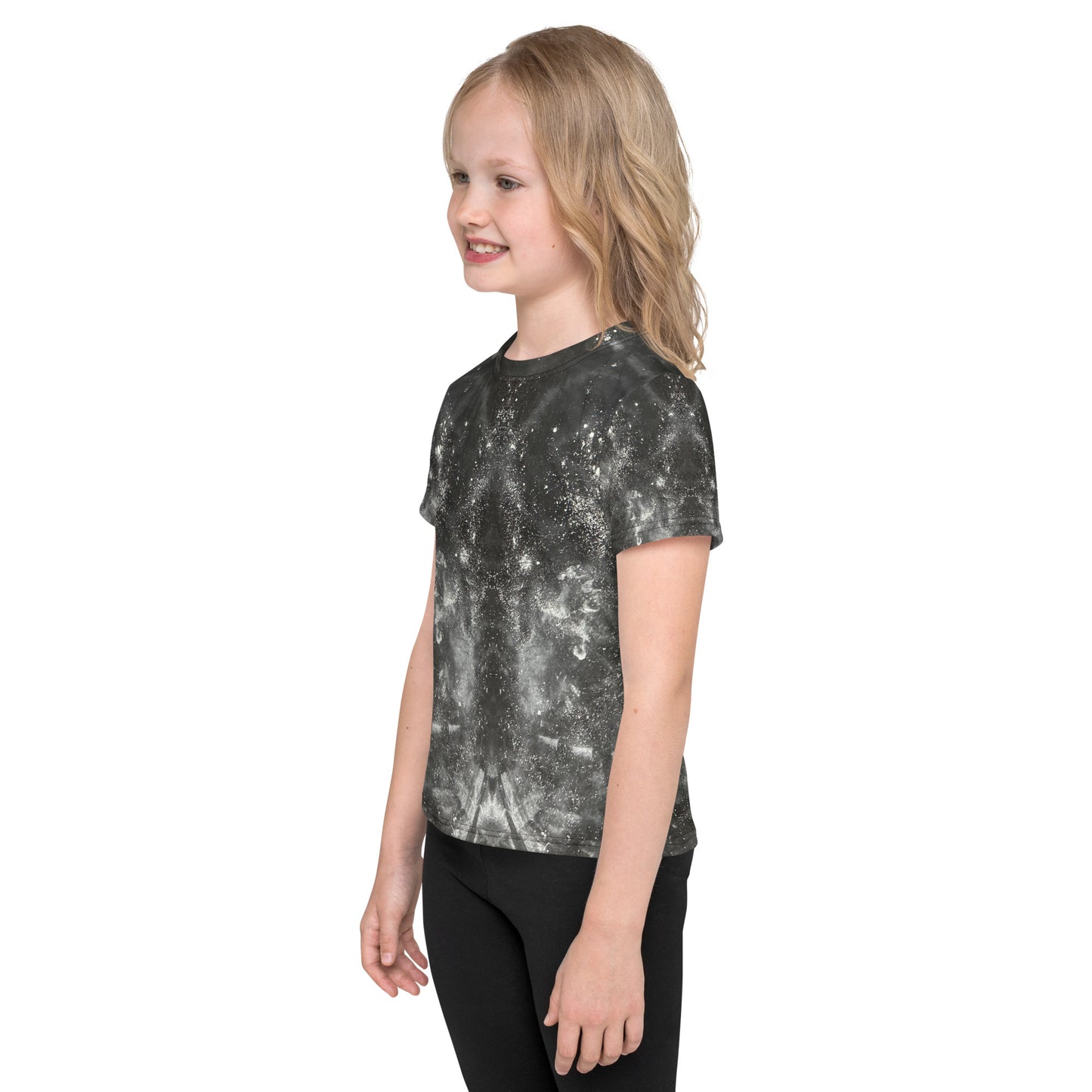 Turncamouflage T-shirt met ronde hals voor kinderen