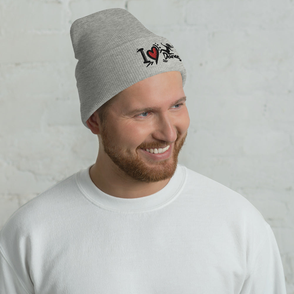 I Love Dance - Beanie met omgeslagen rand