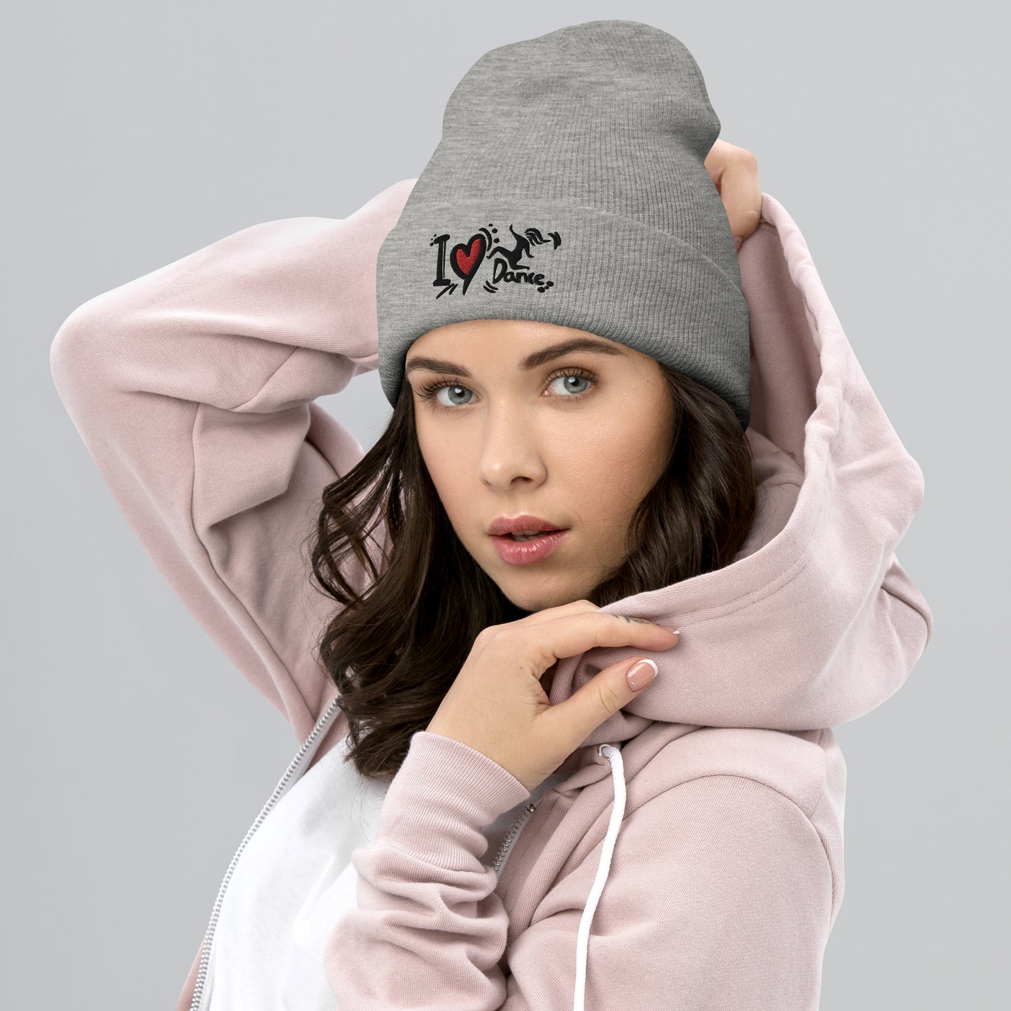 I Love Dance - Beanie met omgeslagen rand