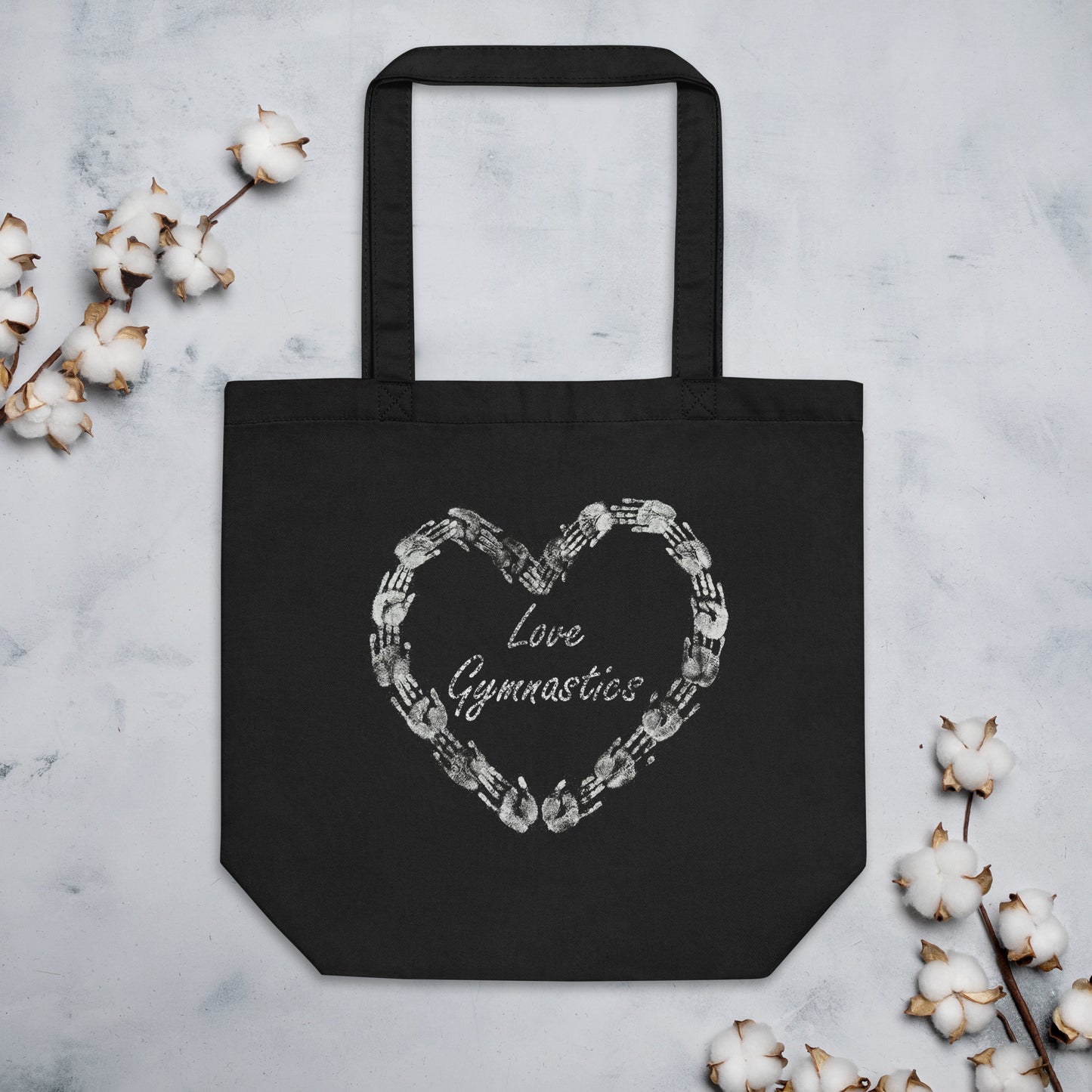 Valentijn - Love Gymnastics - Eco stoffen tas