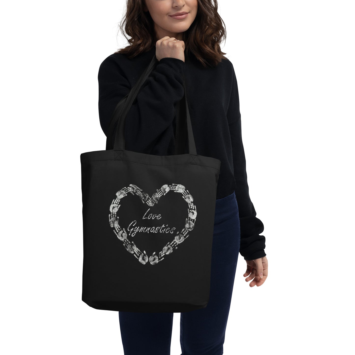 Valentijn - Love Gymnastics - Eco stoffen tas