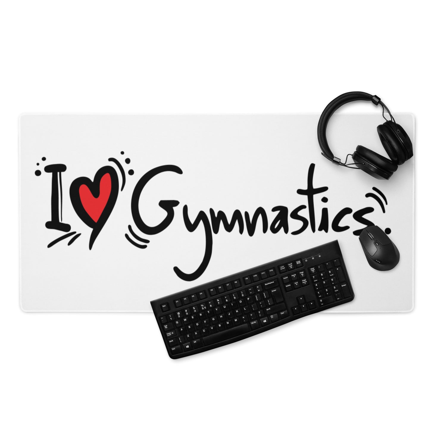 I Love Gymnastics - Gaming-muismat