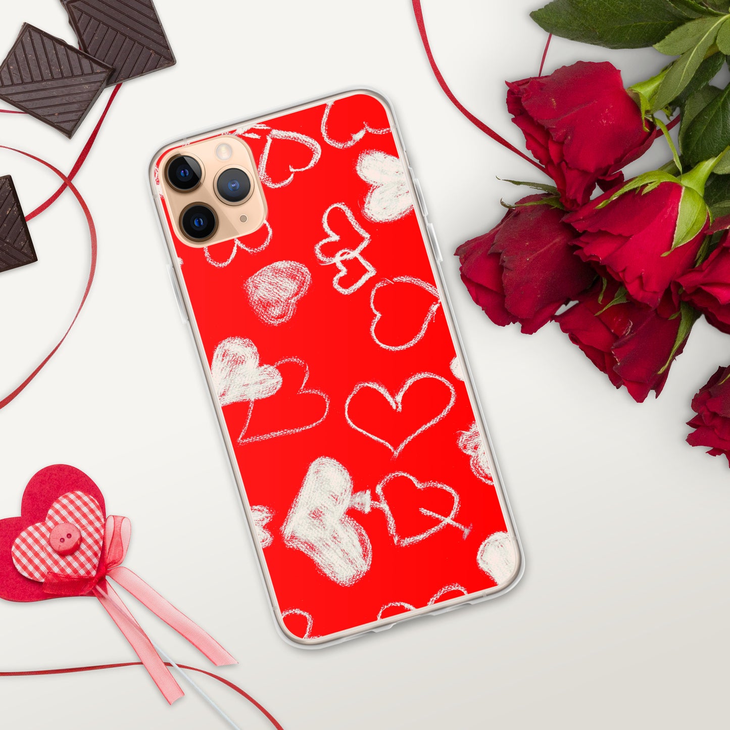 Valentijn iPhone hoesje - Rood