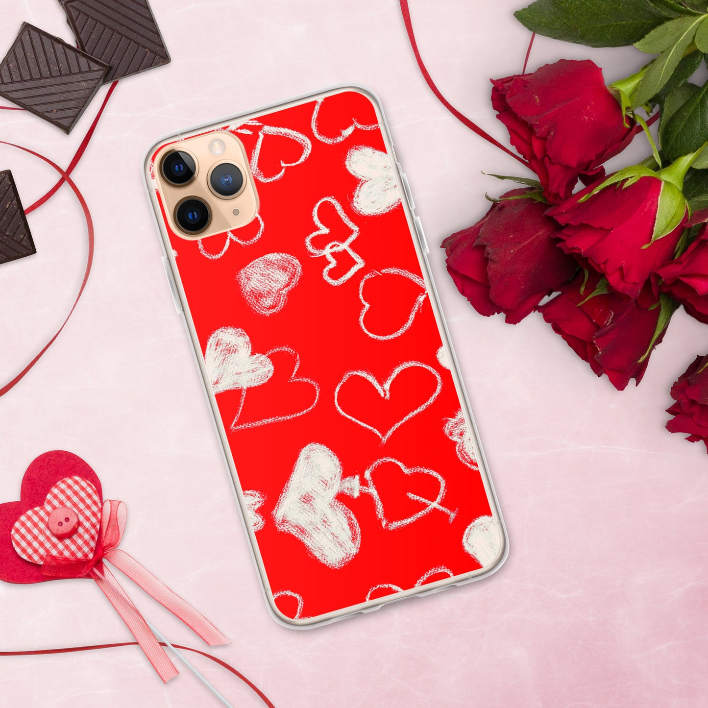 Valentijn iPhone hoesje - Rood