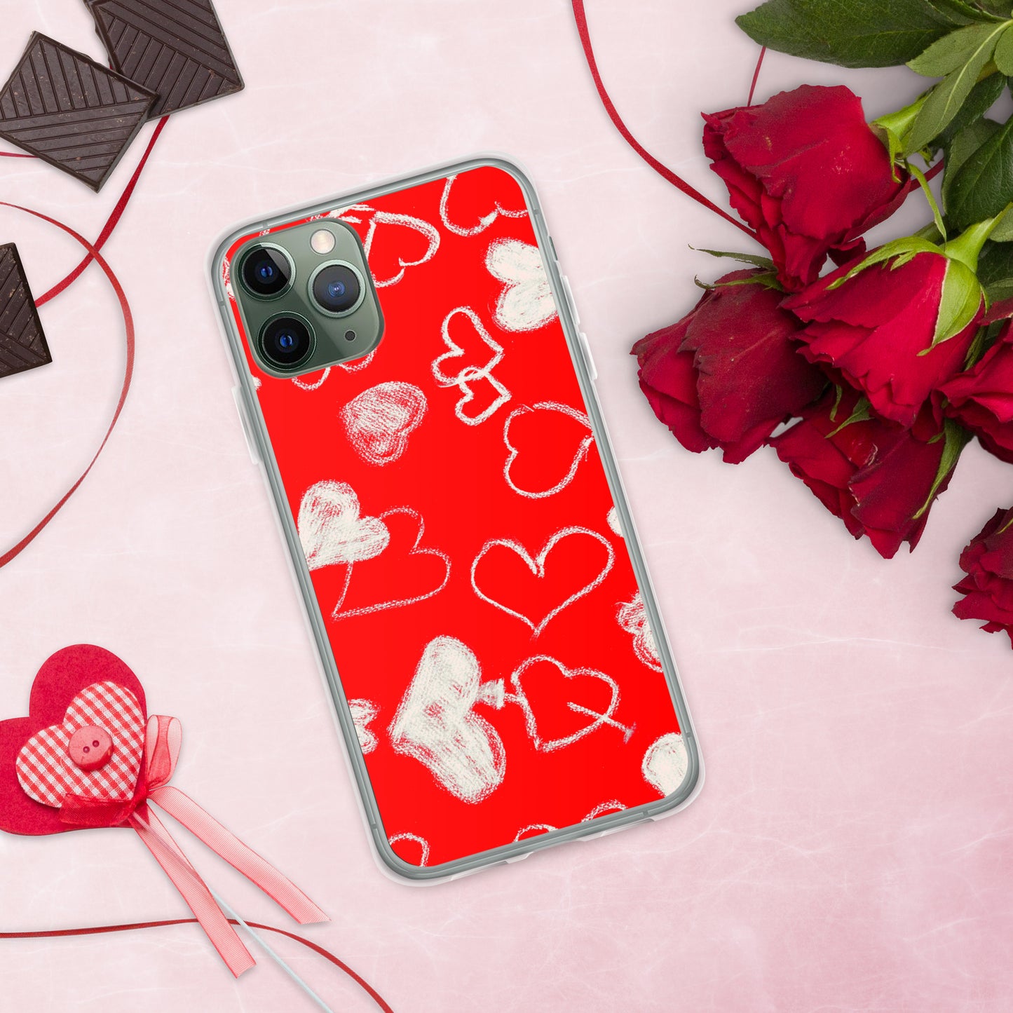 Valentijn iPhone hoesje - Rood