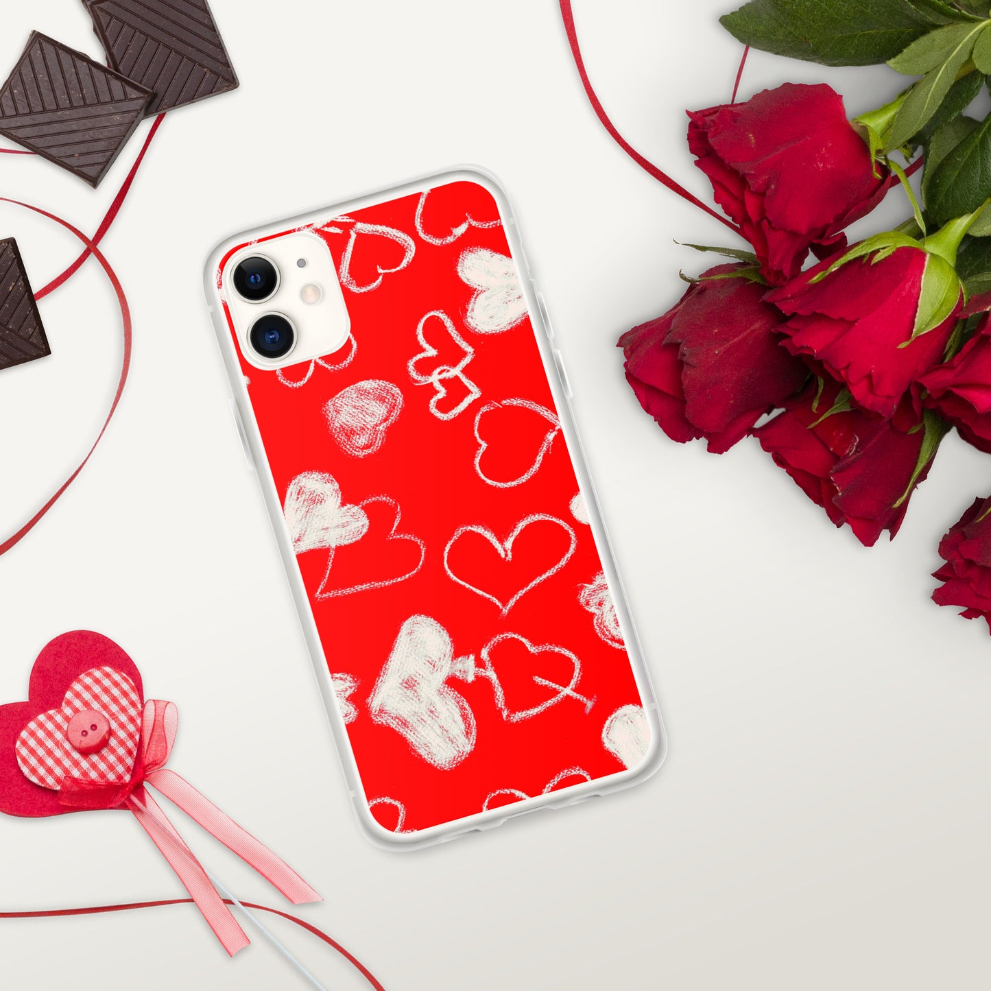Valentijn iPhone hoesje - Rood