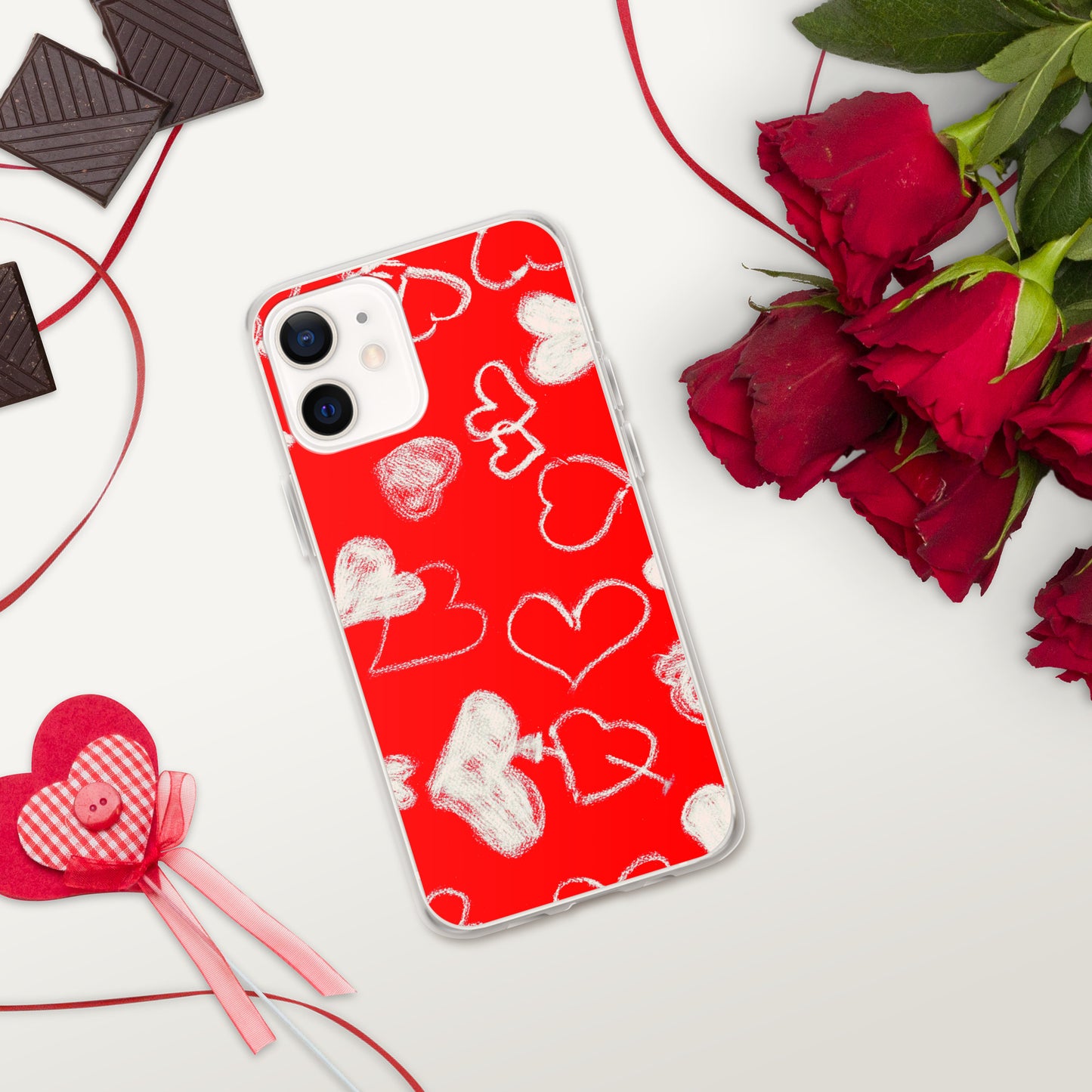Valentijn iPhone hoesje - Rood