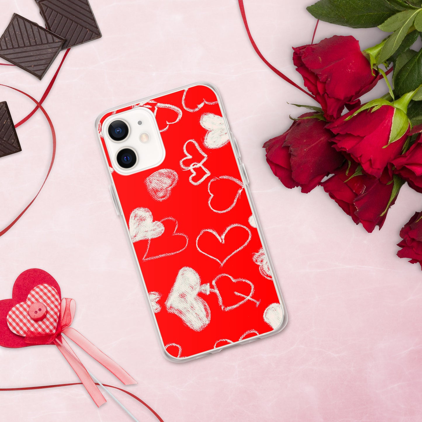 Valentijn iPhone hoesje - Rood