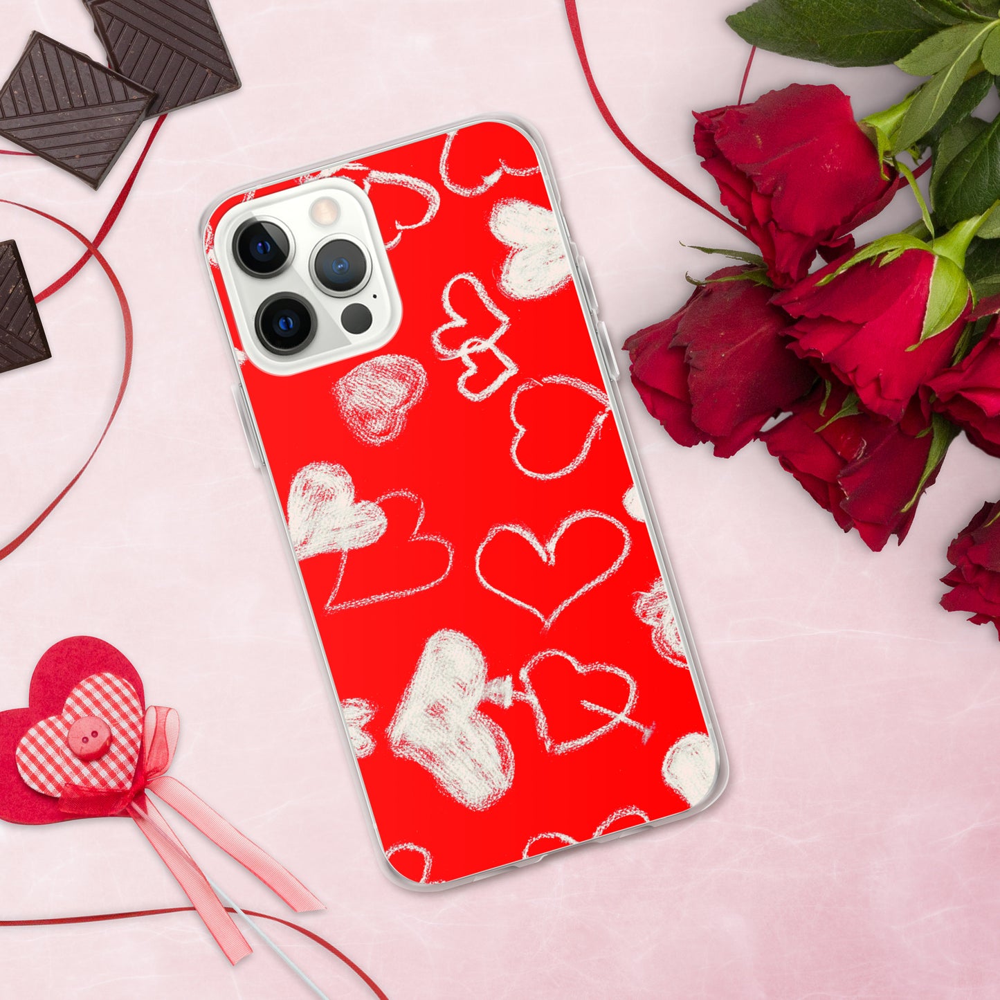 Valentijn iPhone hoesje - Rood