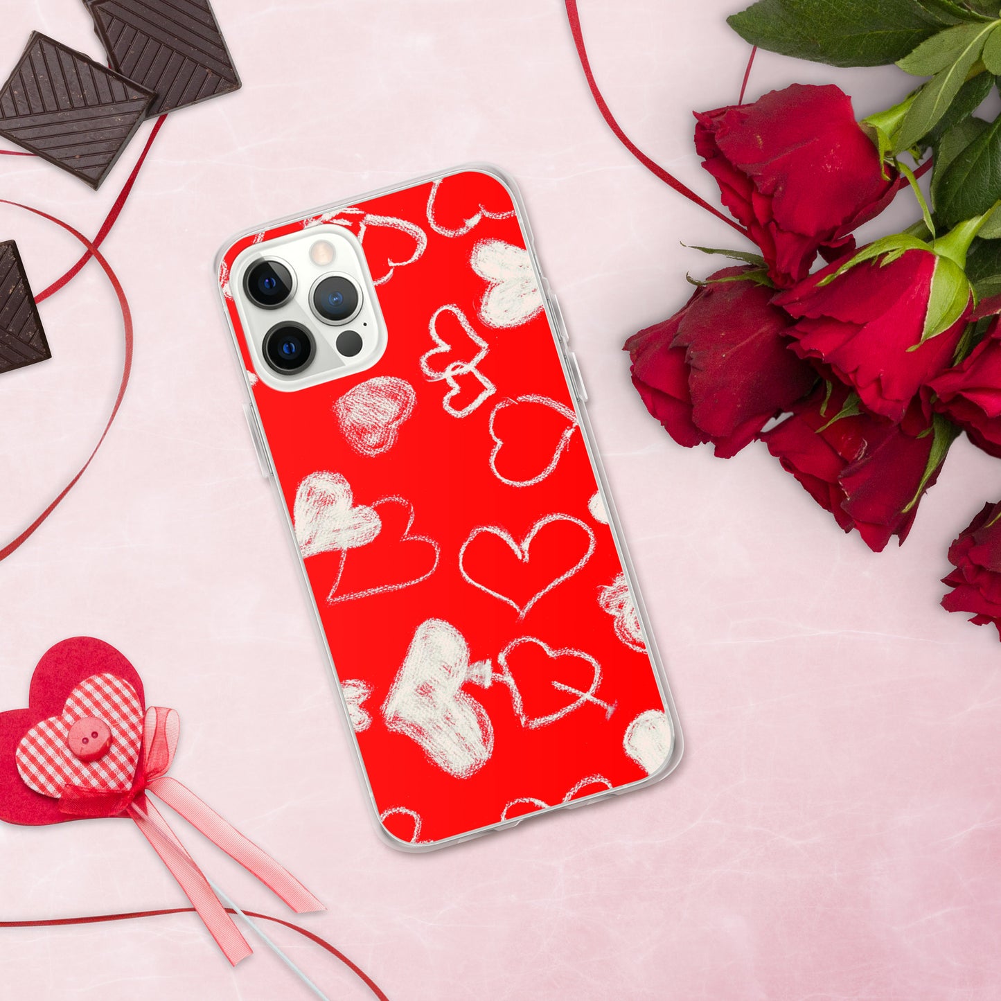 Valentijn iPhone hoesje - Rood