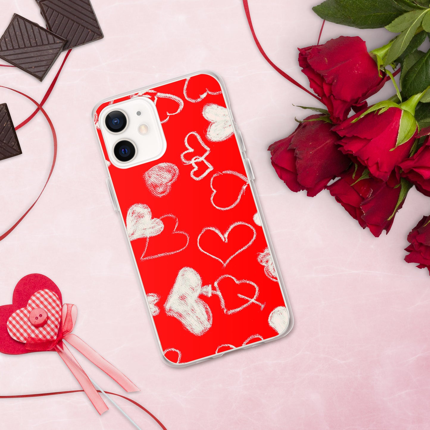 Valentijn iPhone hoesje - Rood