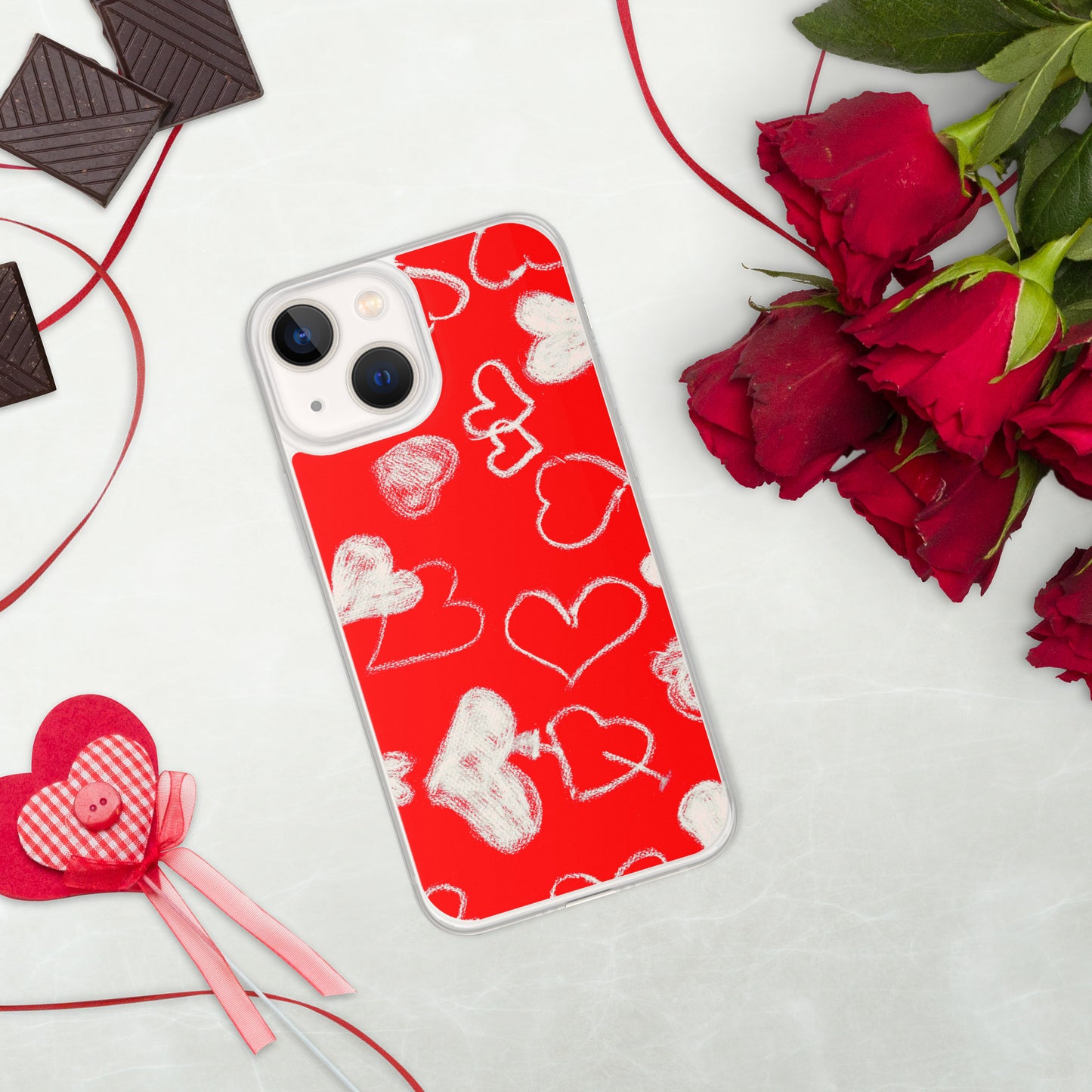 Valentijn iPhone hoesje - Rood