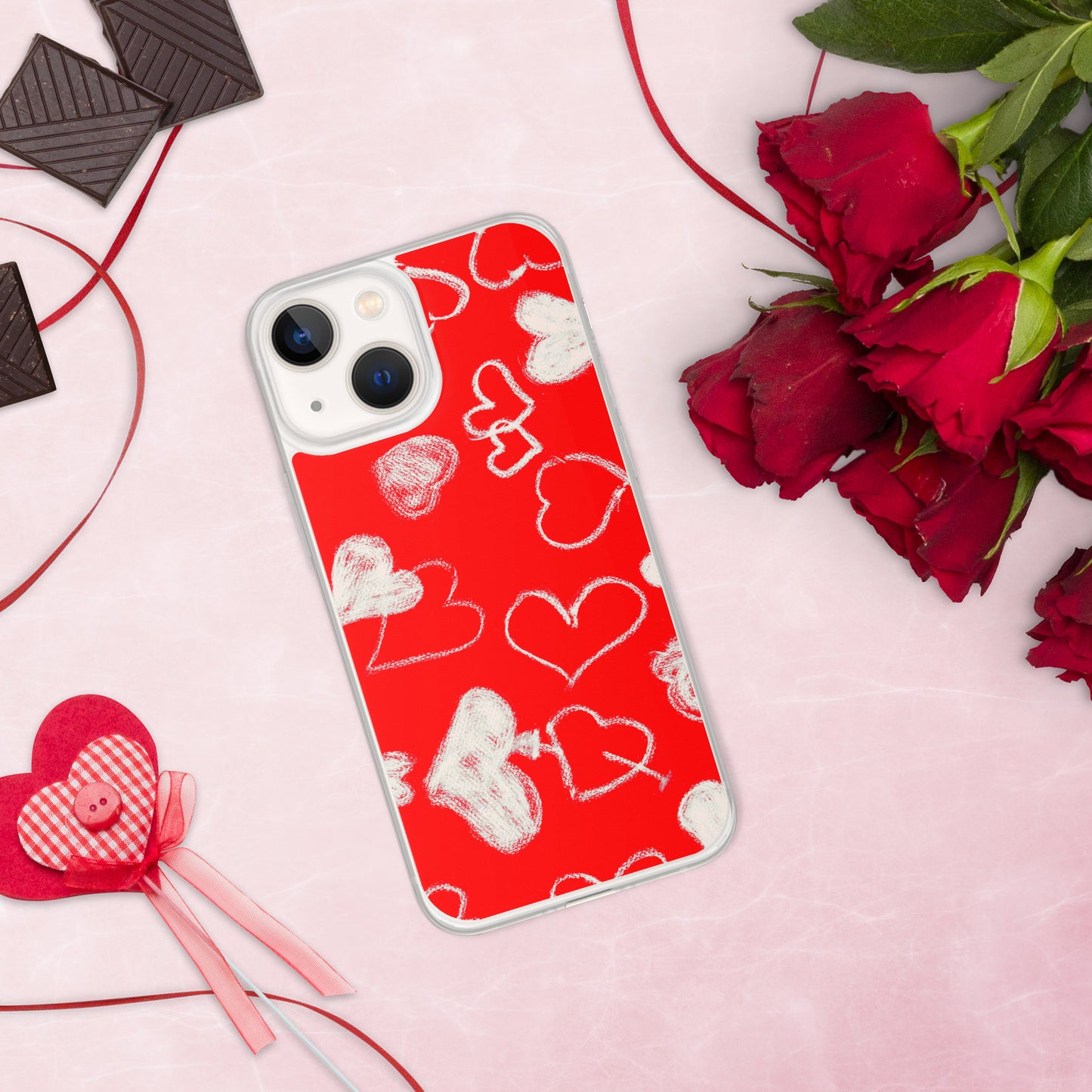 Valentijn iPhone hoesje - Rood