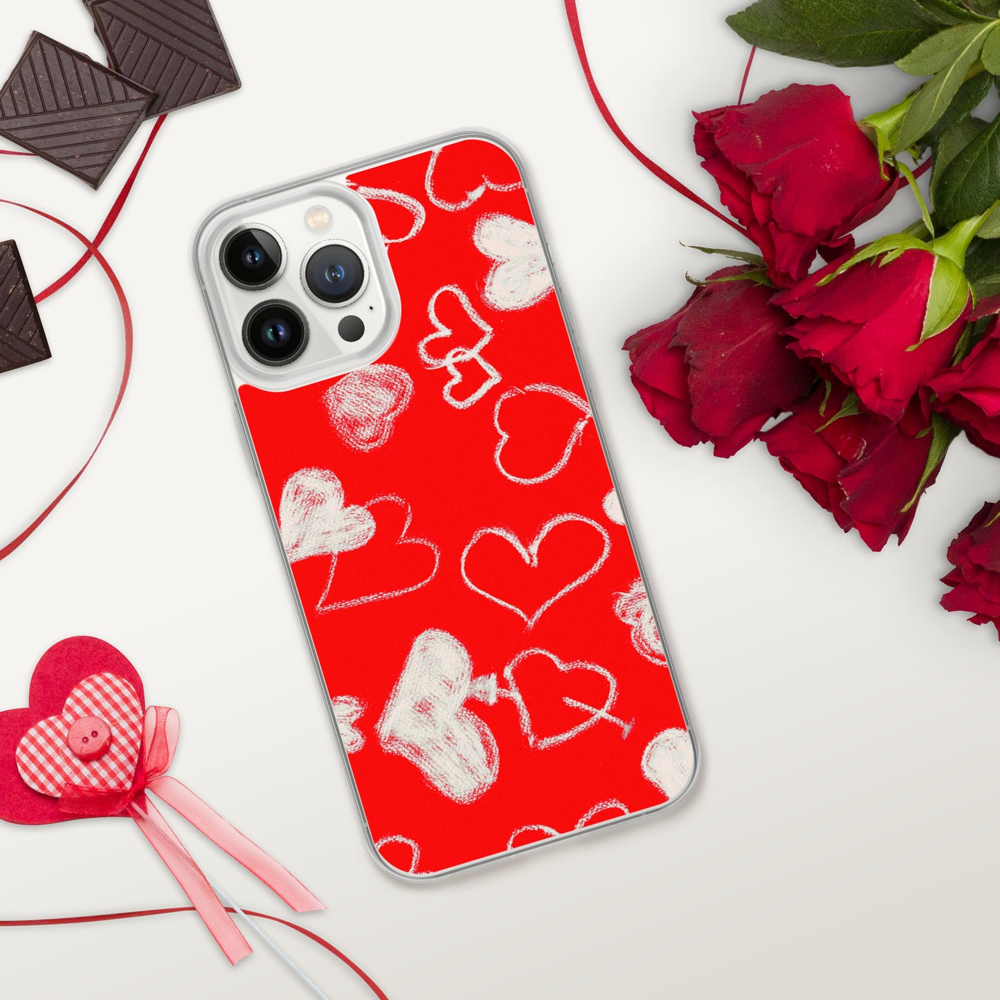 Valentijn iPhone hoesje - Rood