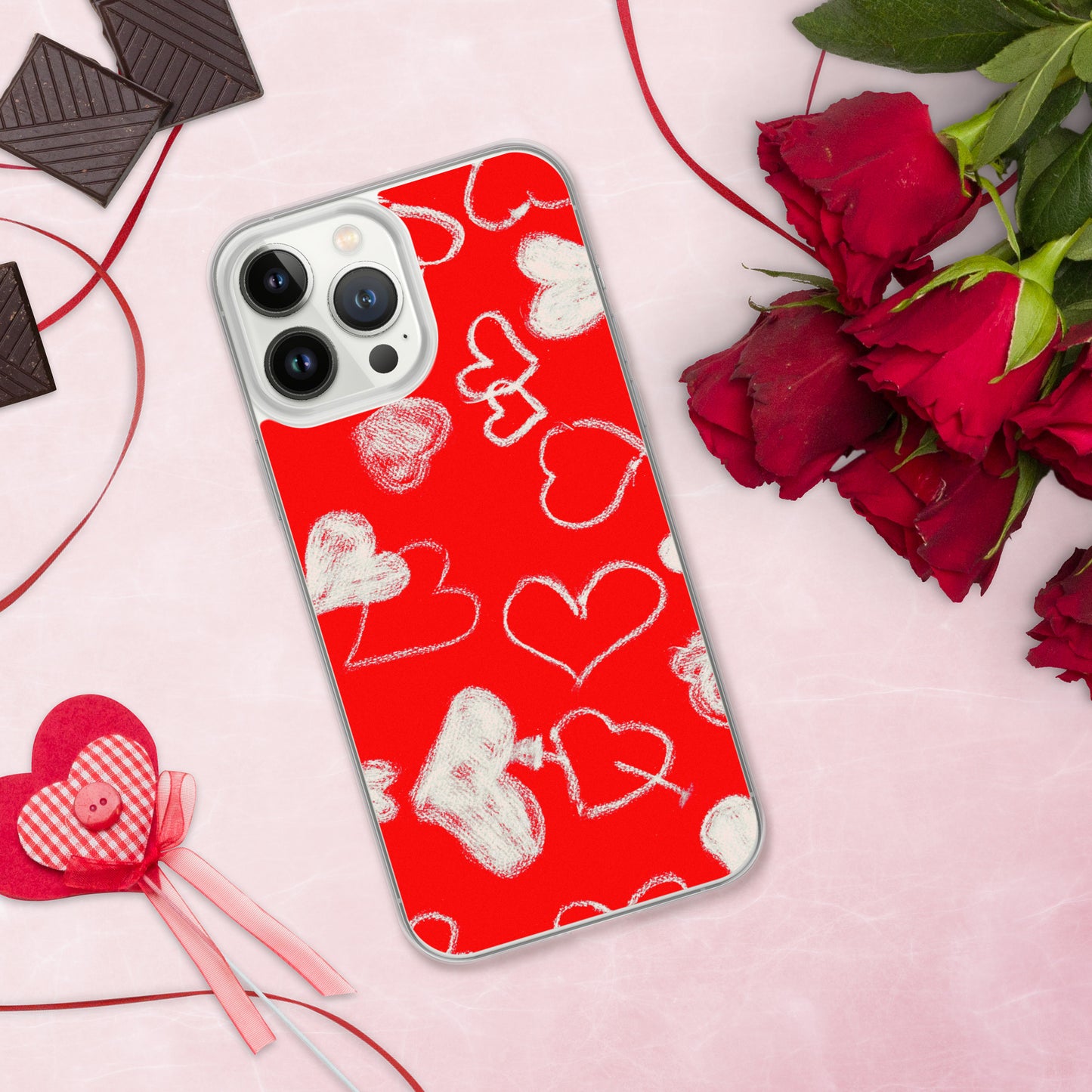 Valentijn iPhone hoesje - Rood