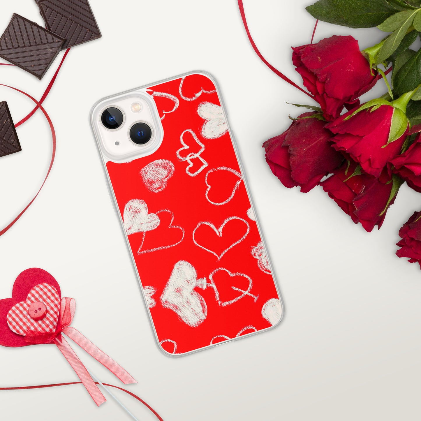 Valentijn iPhone hoesje - Rood