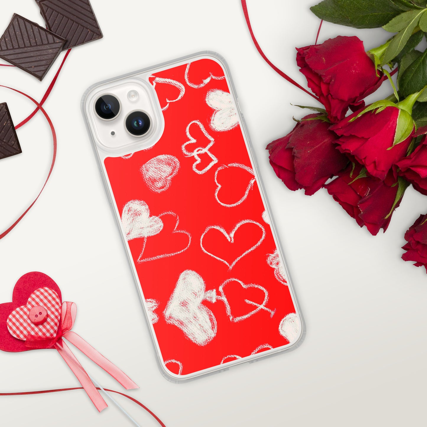 Valentijn iPhone hoesje - Rood