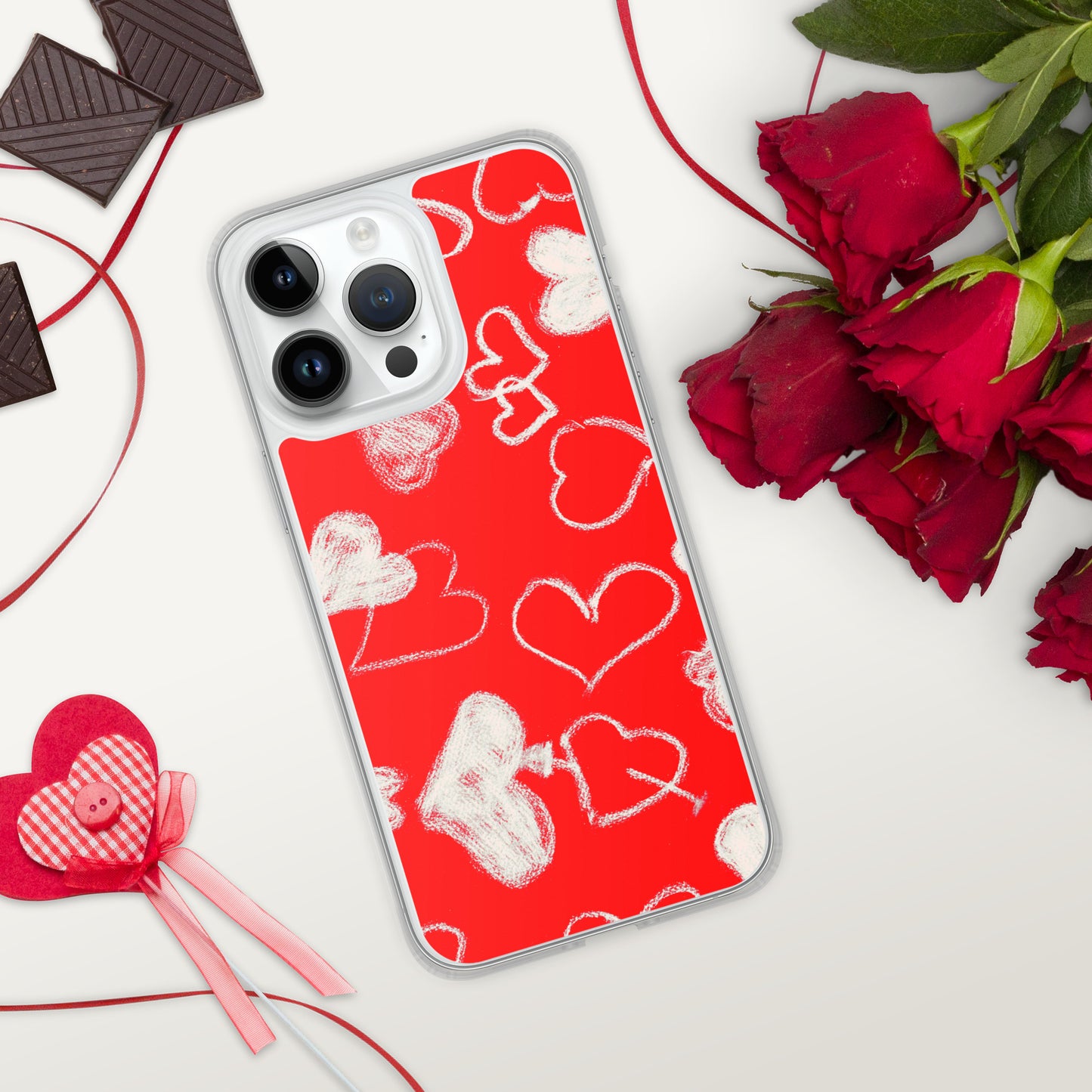 Valentijn iPhone hoesje - Rood