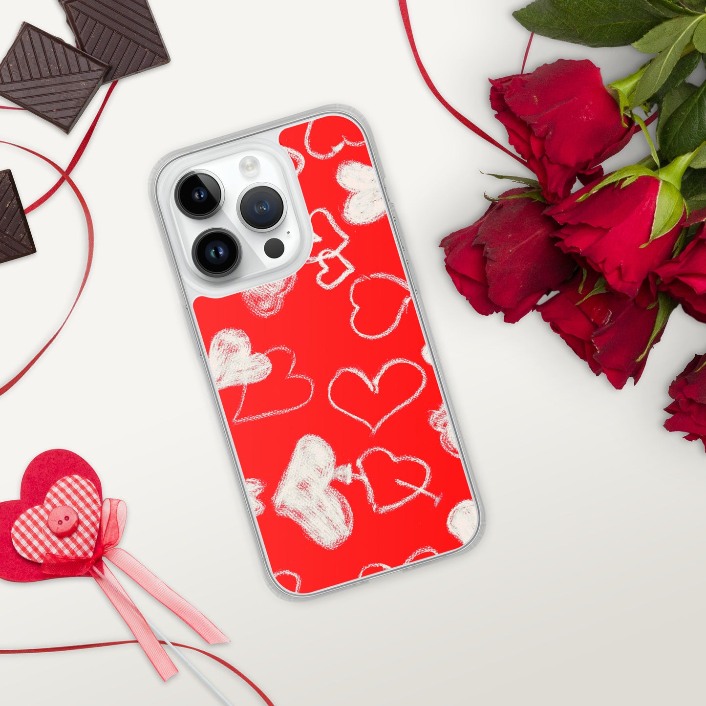 Valentijn iPhone hoesje - Rood