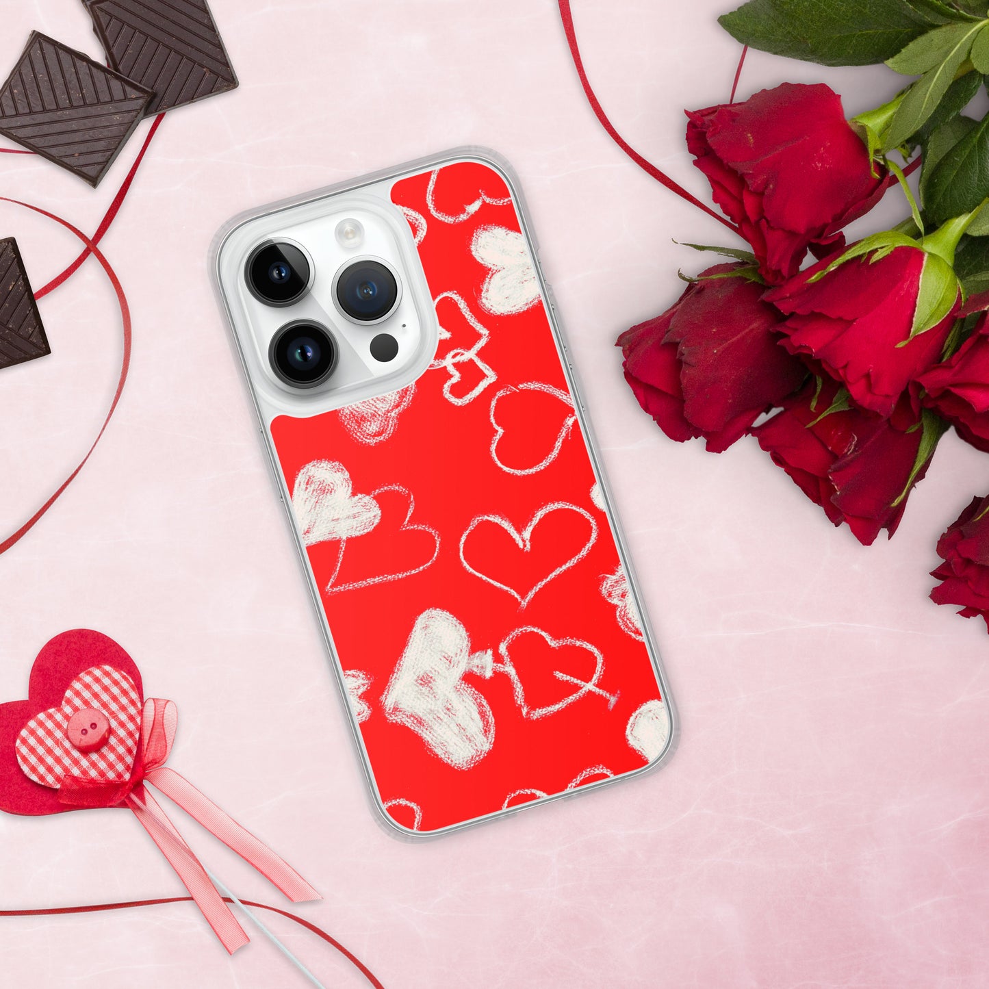 Valentijn iPhone hoesje - Rood