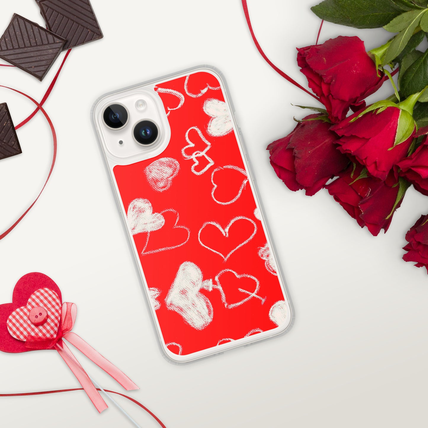 Valentijn iPhone hoesje - Rood