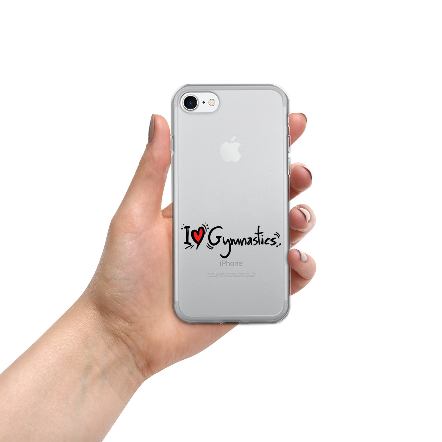 I Love Gymnastics - iPhone hoesje