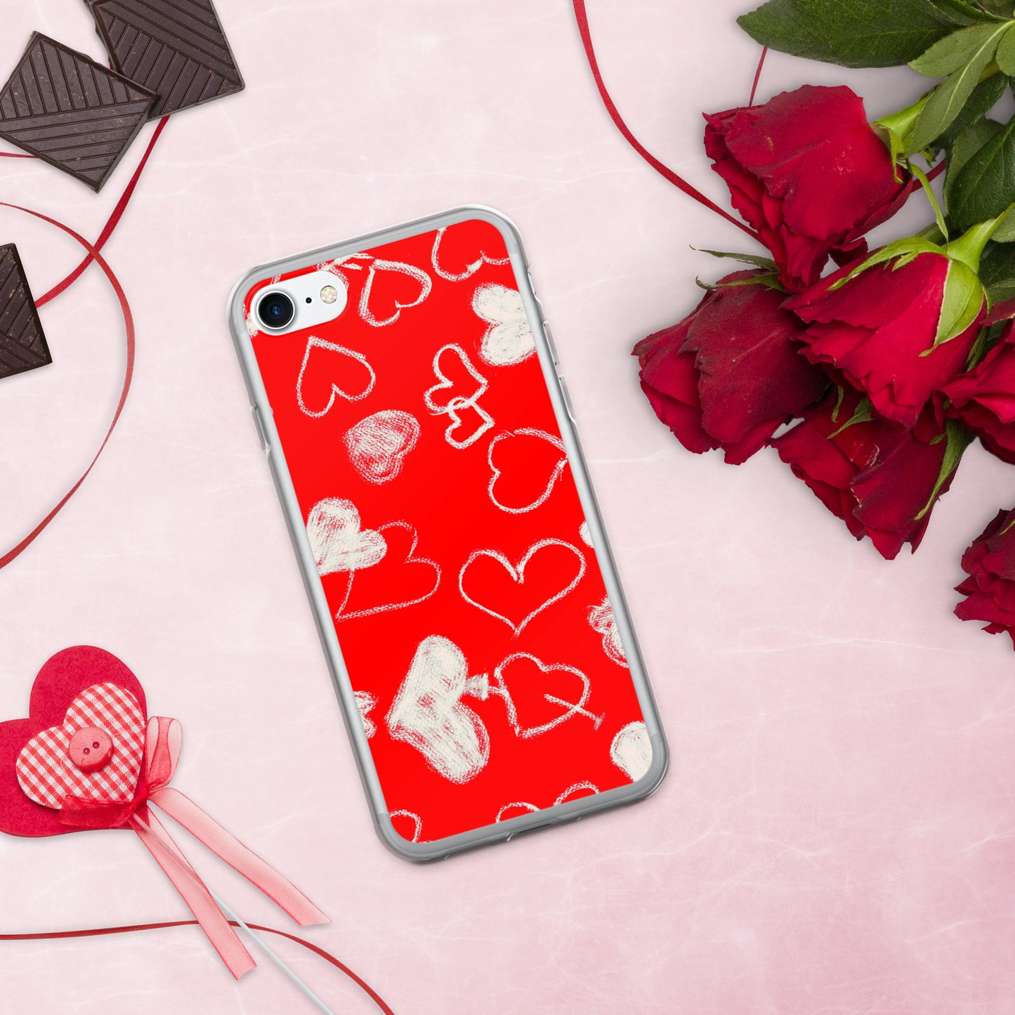 Valentijn iPhone hoesje - Rood