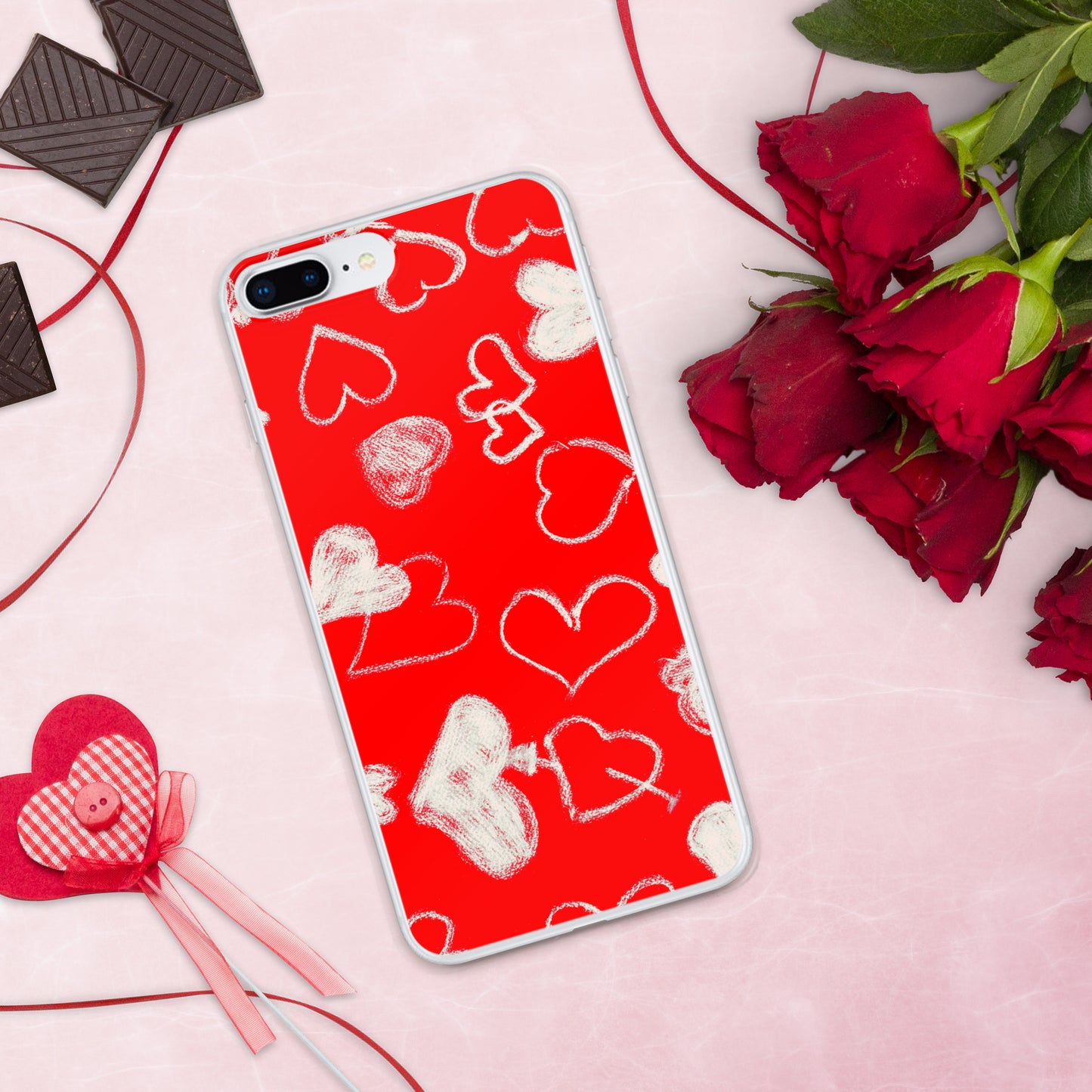 Valentijn iPhone hoesje - Rood