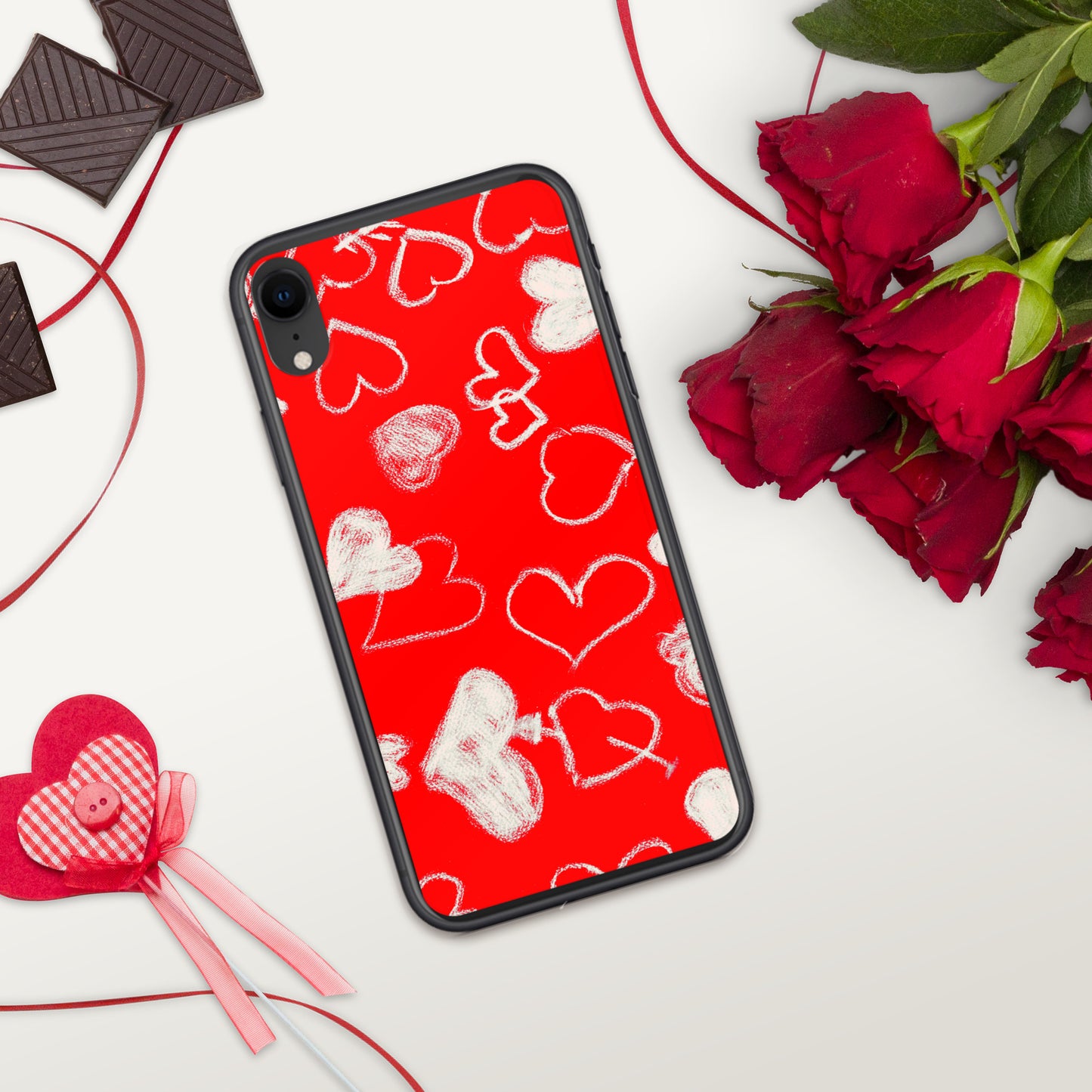Valentijn iPhone hoesje - Rood