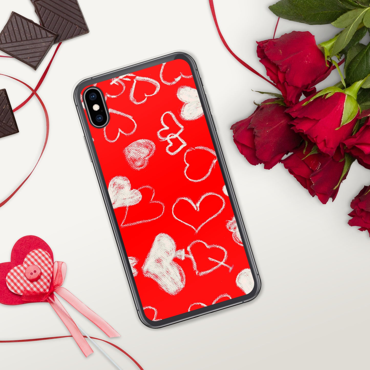 Valentijn iPhone hoesje - Rood