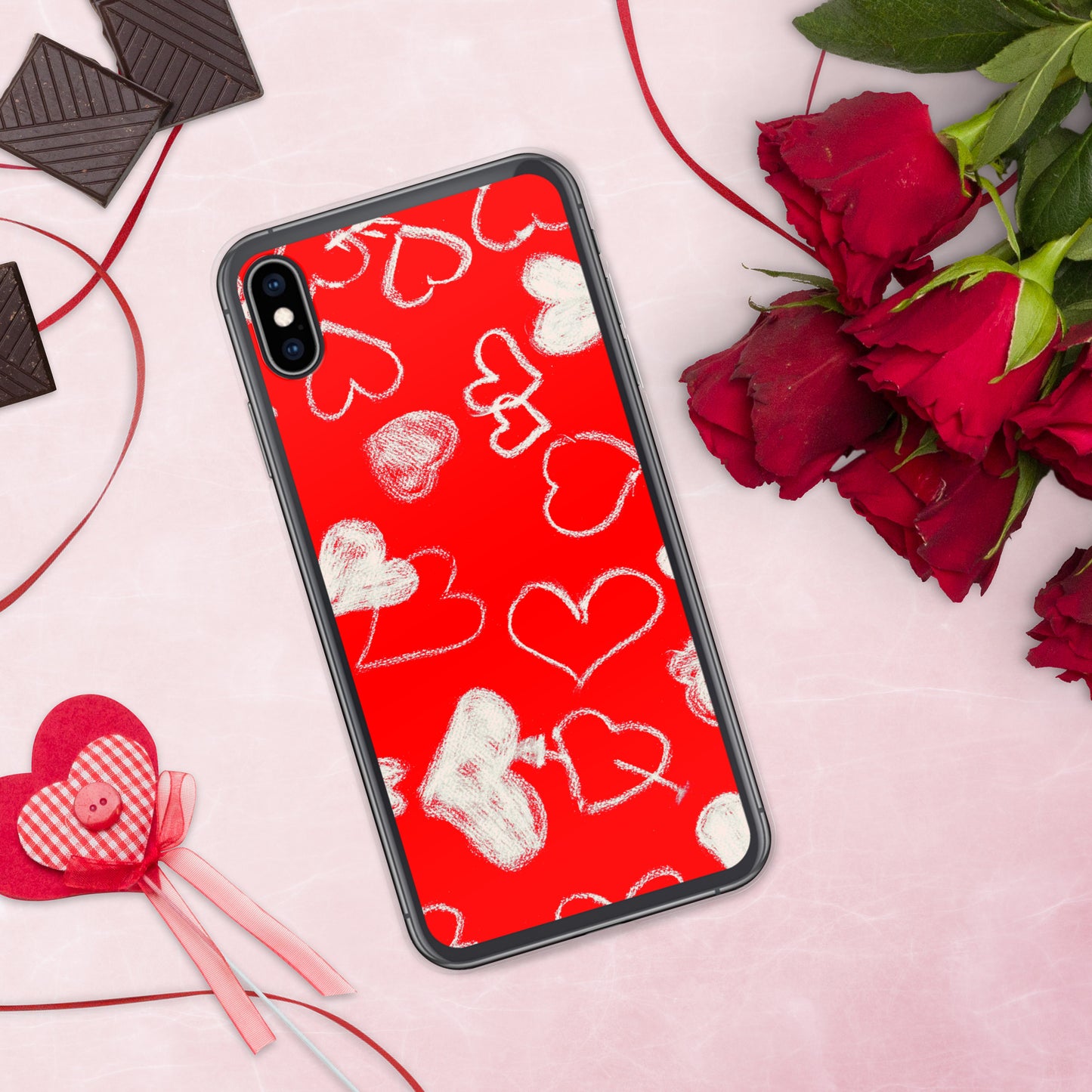 Valentijn iPhone hoesje - Rood