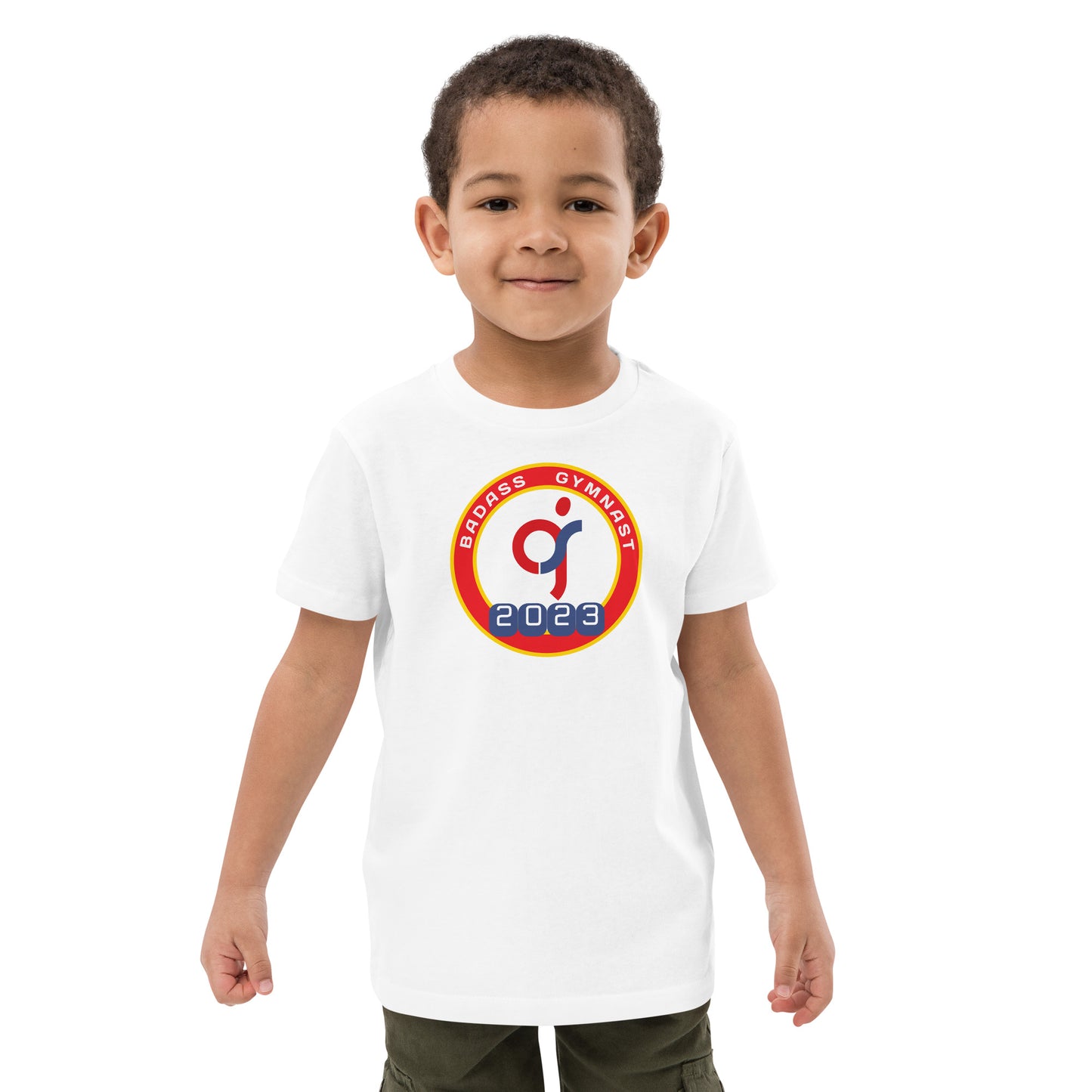 Badass Gymnast 2023 - Biologisch katoenen T-shirt voor kinderen