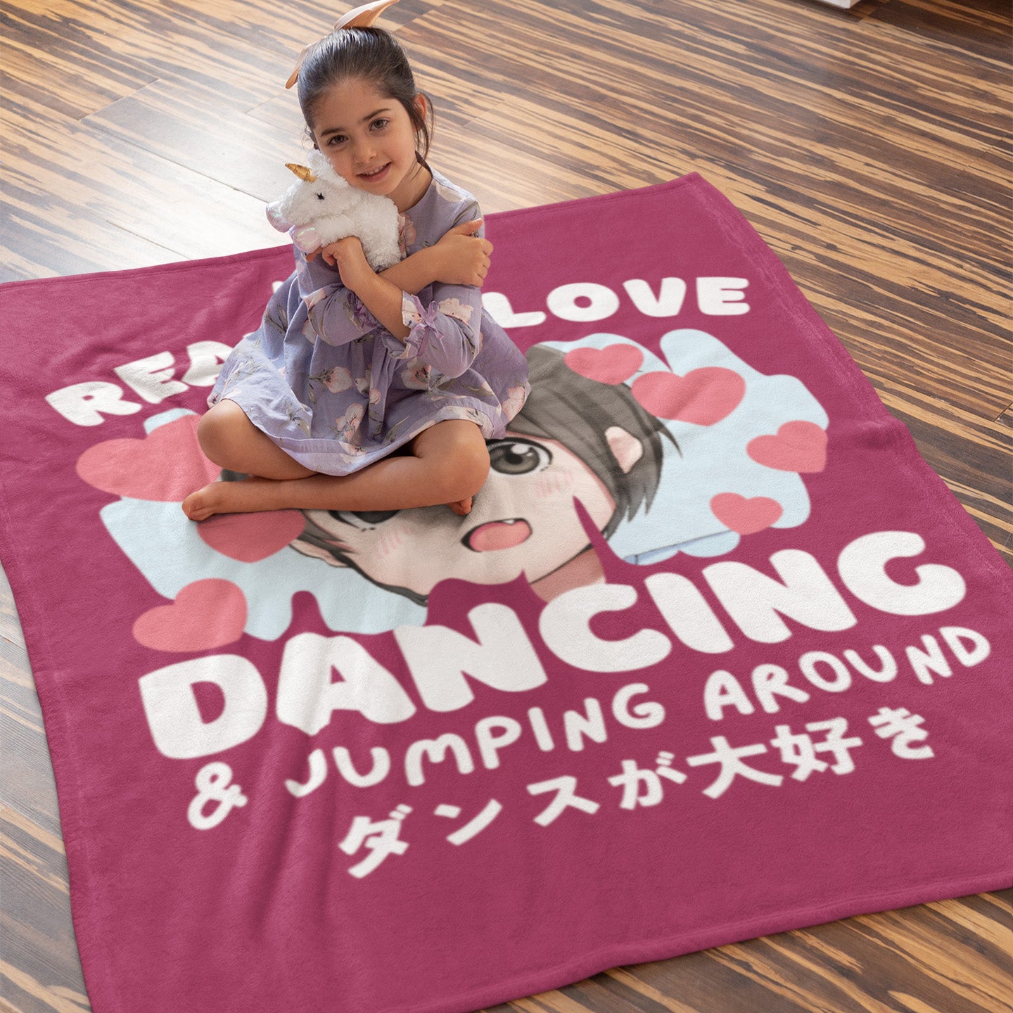 I Just Really Love Dancing - Fleece deken