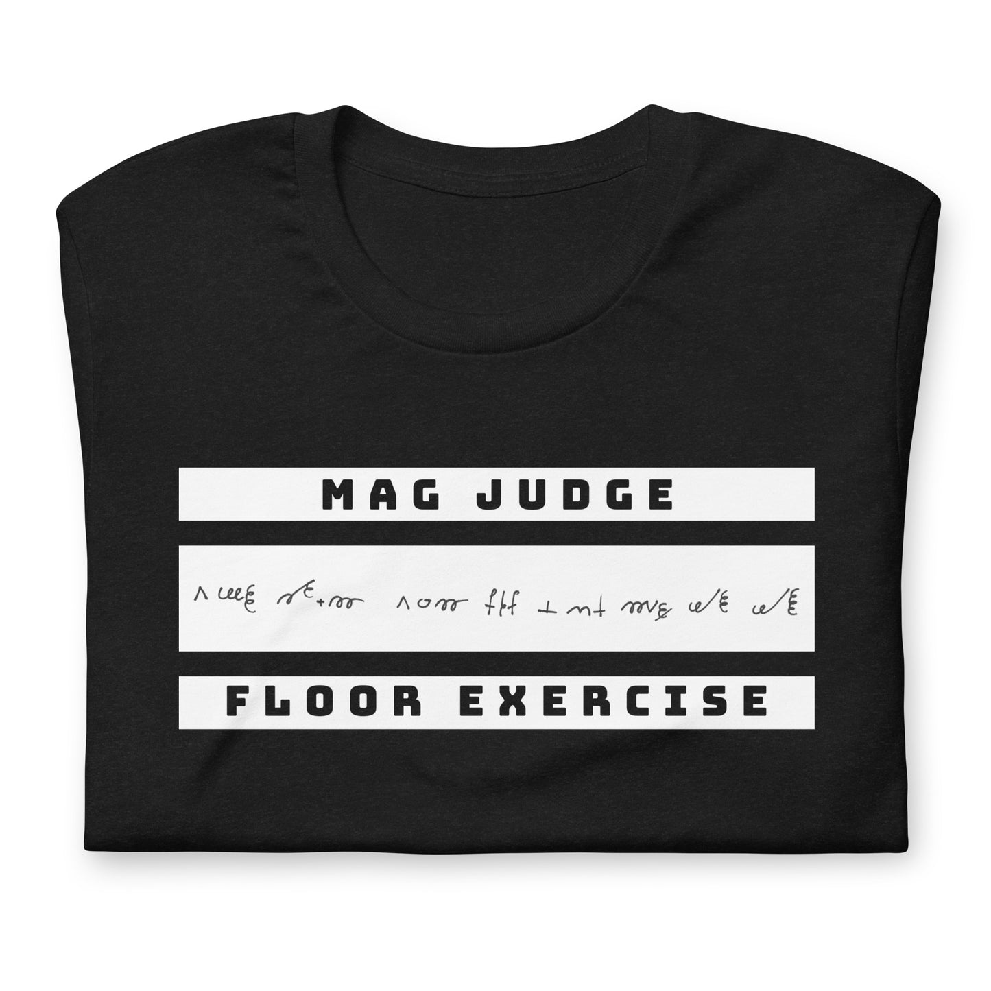Jurylid Vloer - Uniseks T-shirt