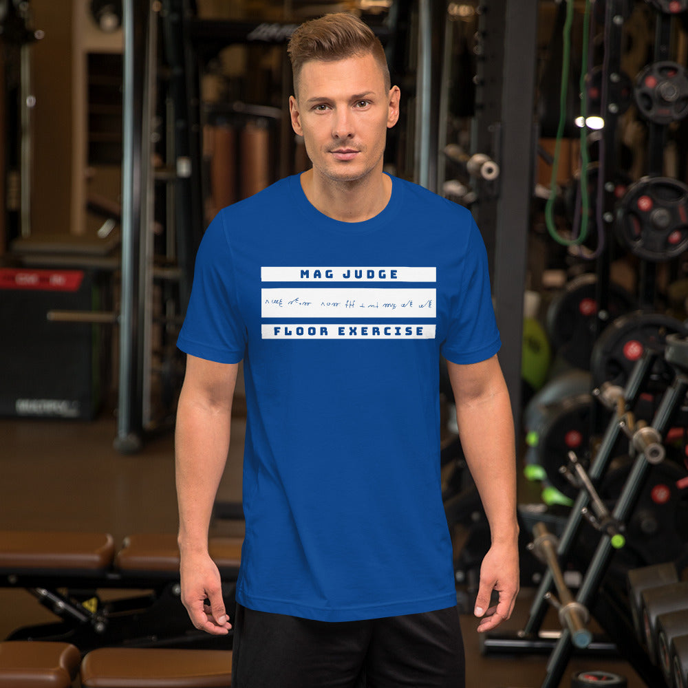 Jurylid Vloer - Uniseks T-shirt