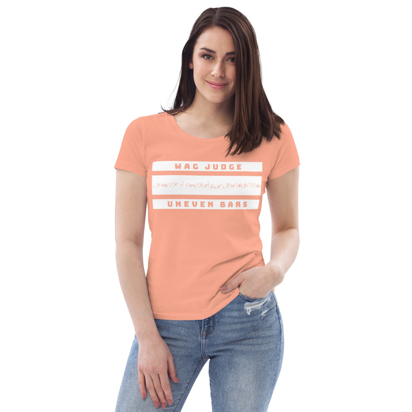 Jurylid Damesbrug - Getailleerd Eco-T-shirt voor dames