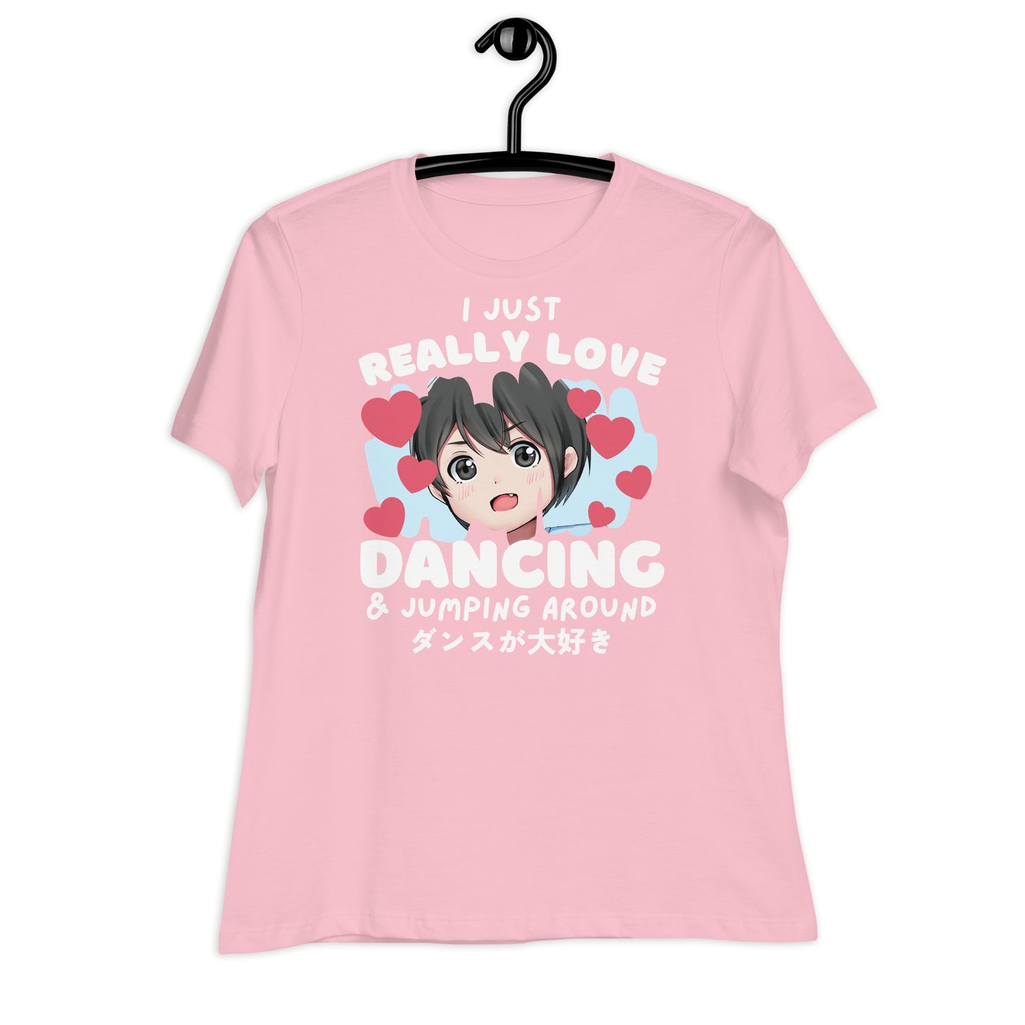 I Just Really Love Dancing - Relaxed dames-T-shirt
