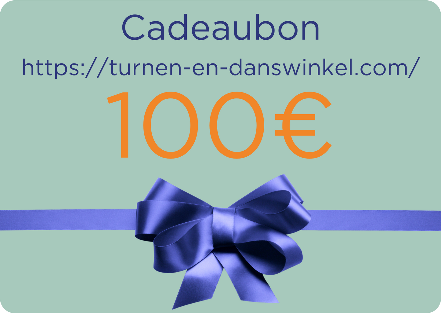 Turnen- en Danswinkel cadeaubon 100€