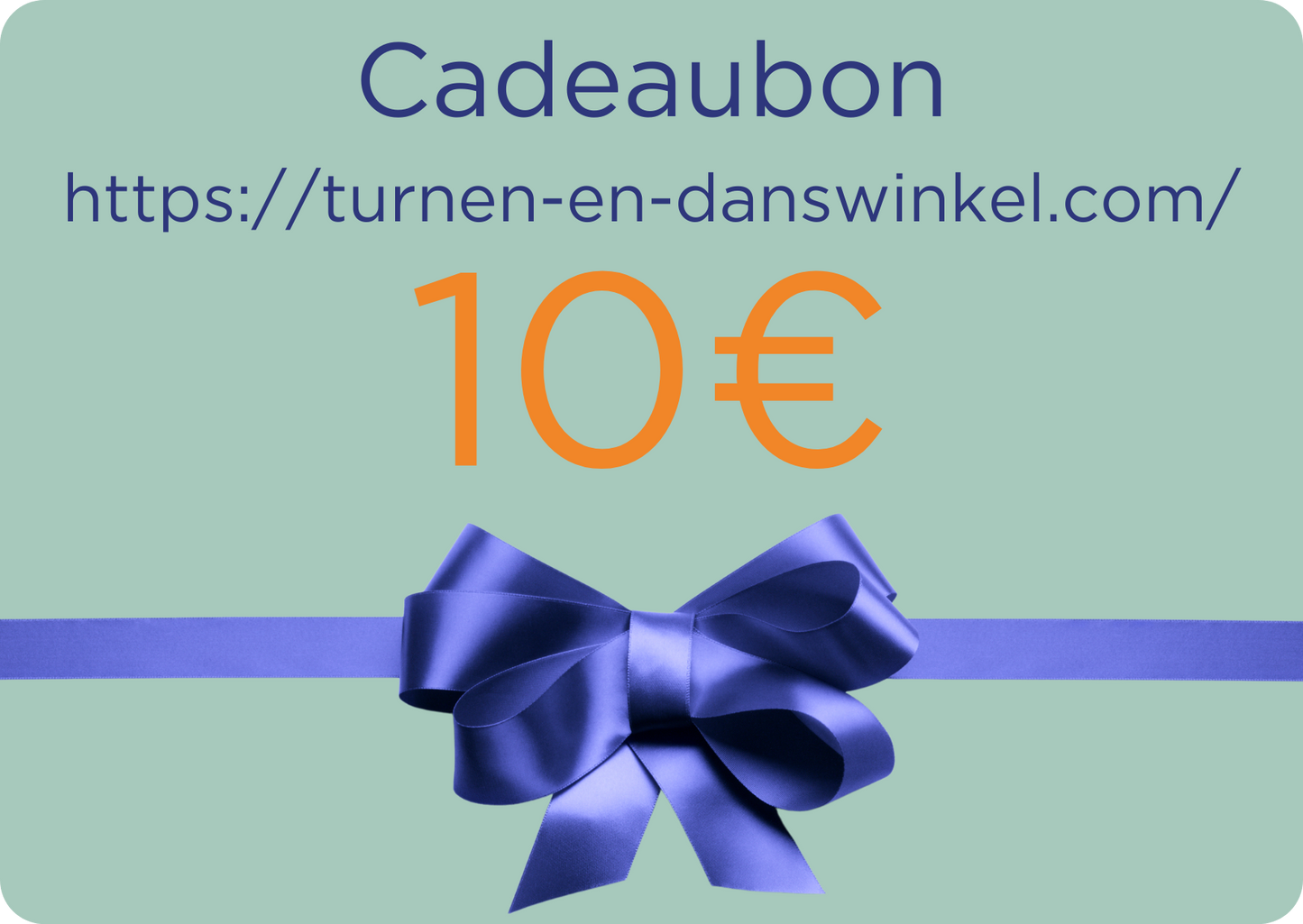 Turnen- en Danswinkel cadeaubon 10€