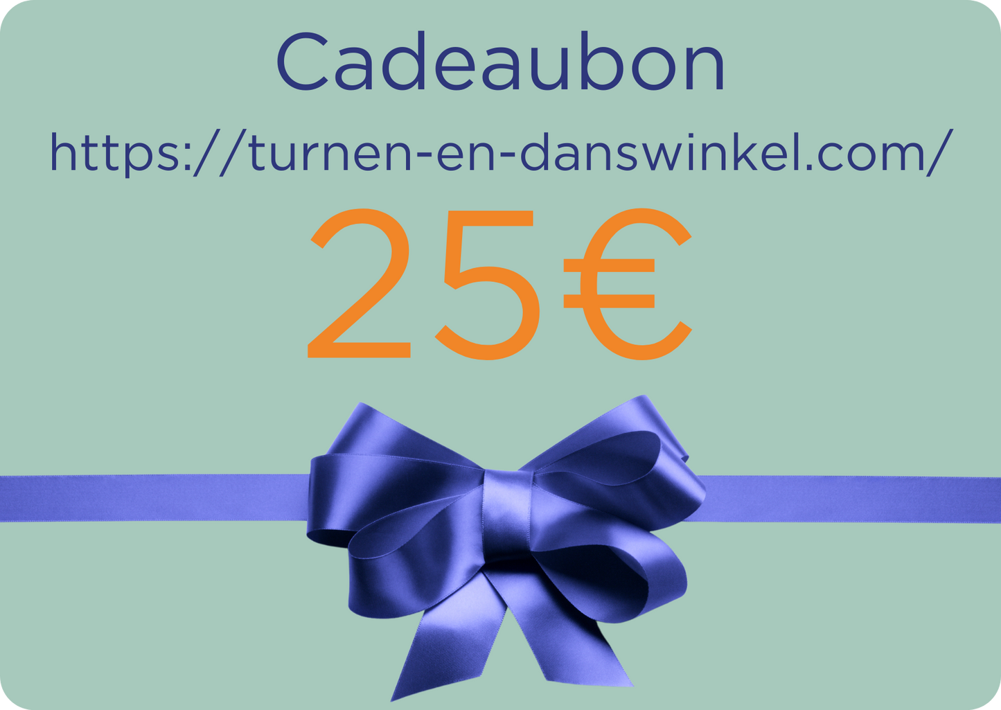 Turnen- en Danswinkel cadeaubon 25€