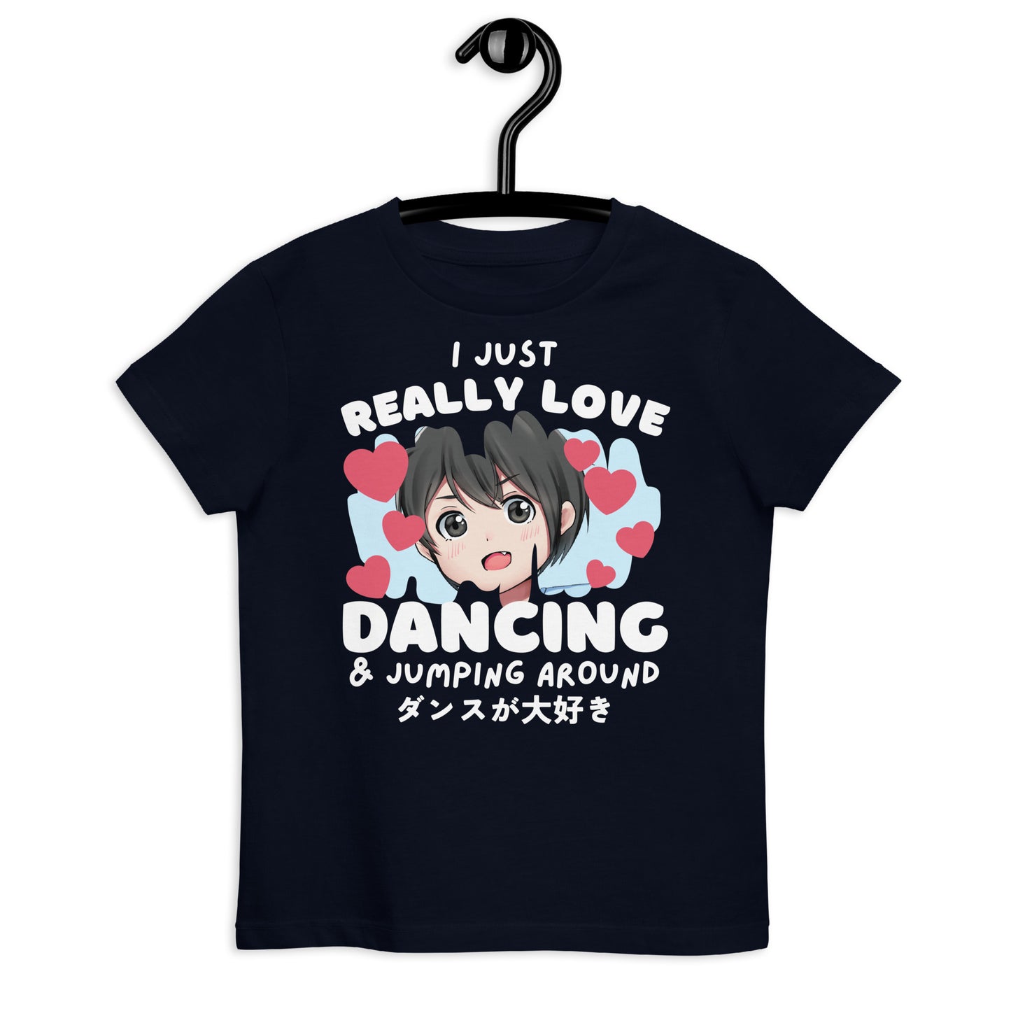 I Just Really Love Dancing - Biologisch katoenen T-shirt voor kinderen