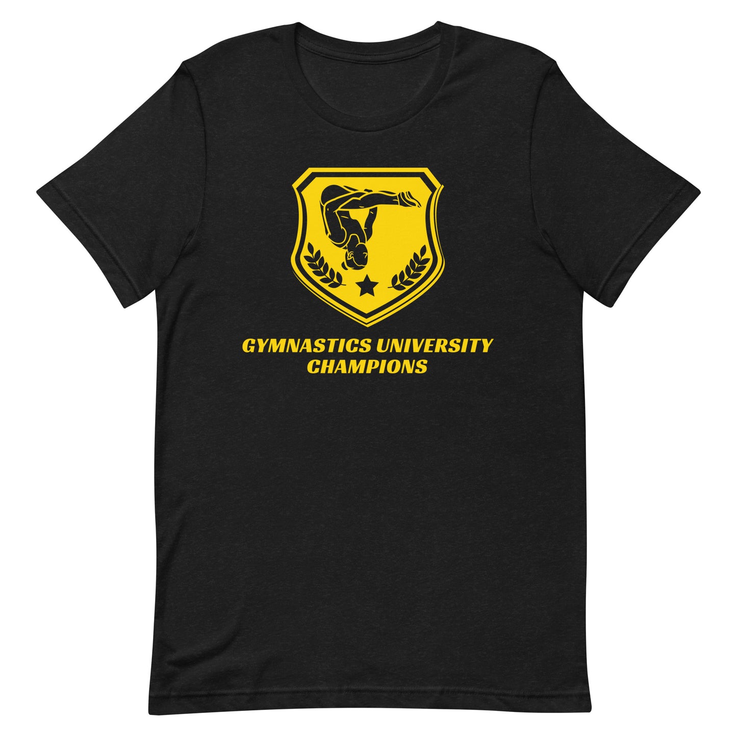 Gymnastics University Champions - Uniseks T-shirt