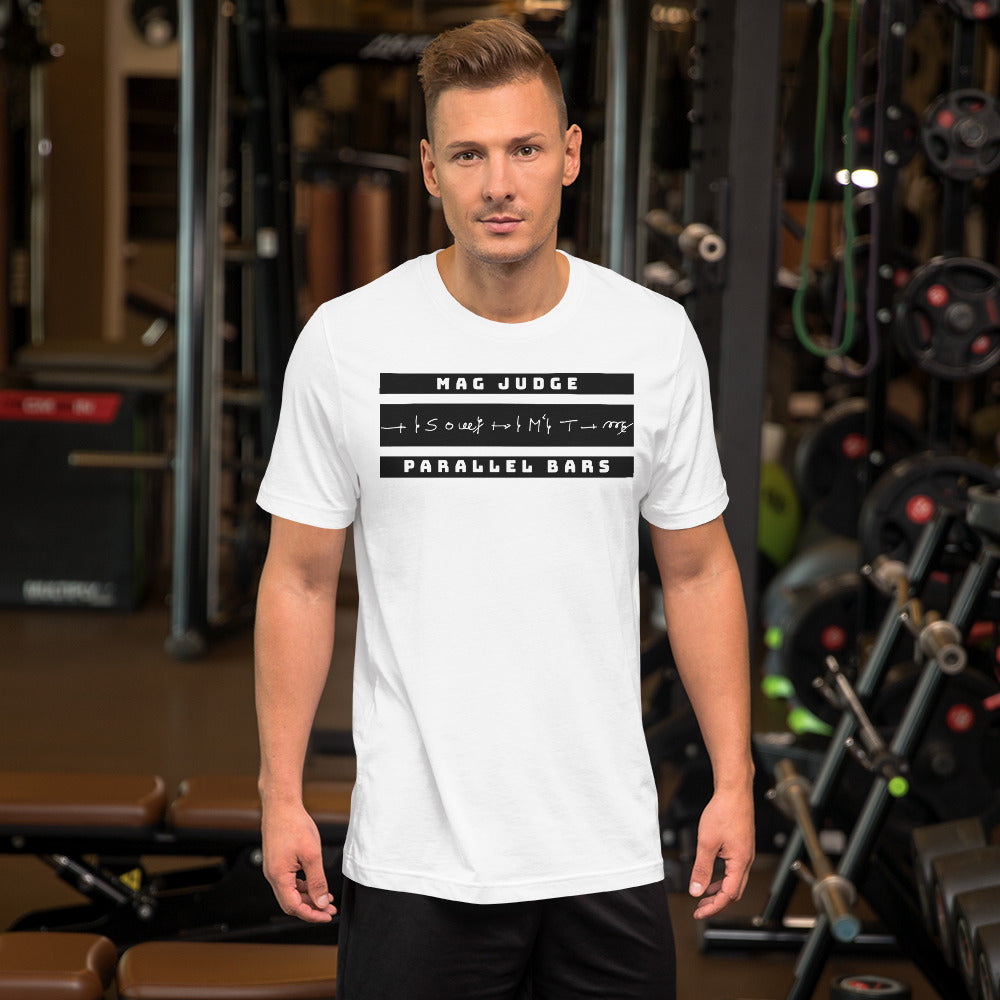 Jurylid Herenbrug - Uniseks T-shirt (wit)