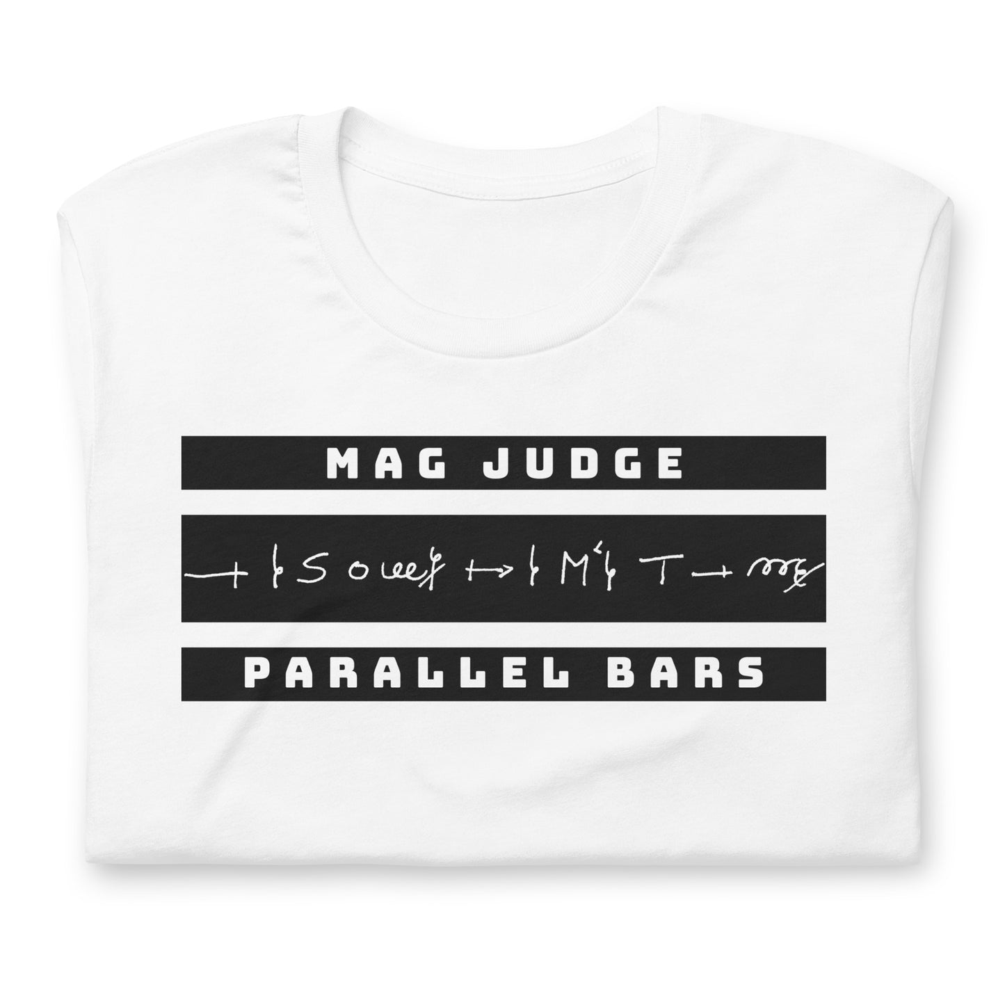 Jurylid Herenbrug - Uniseks T-shirt (wit)