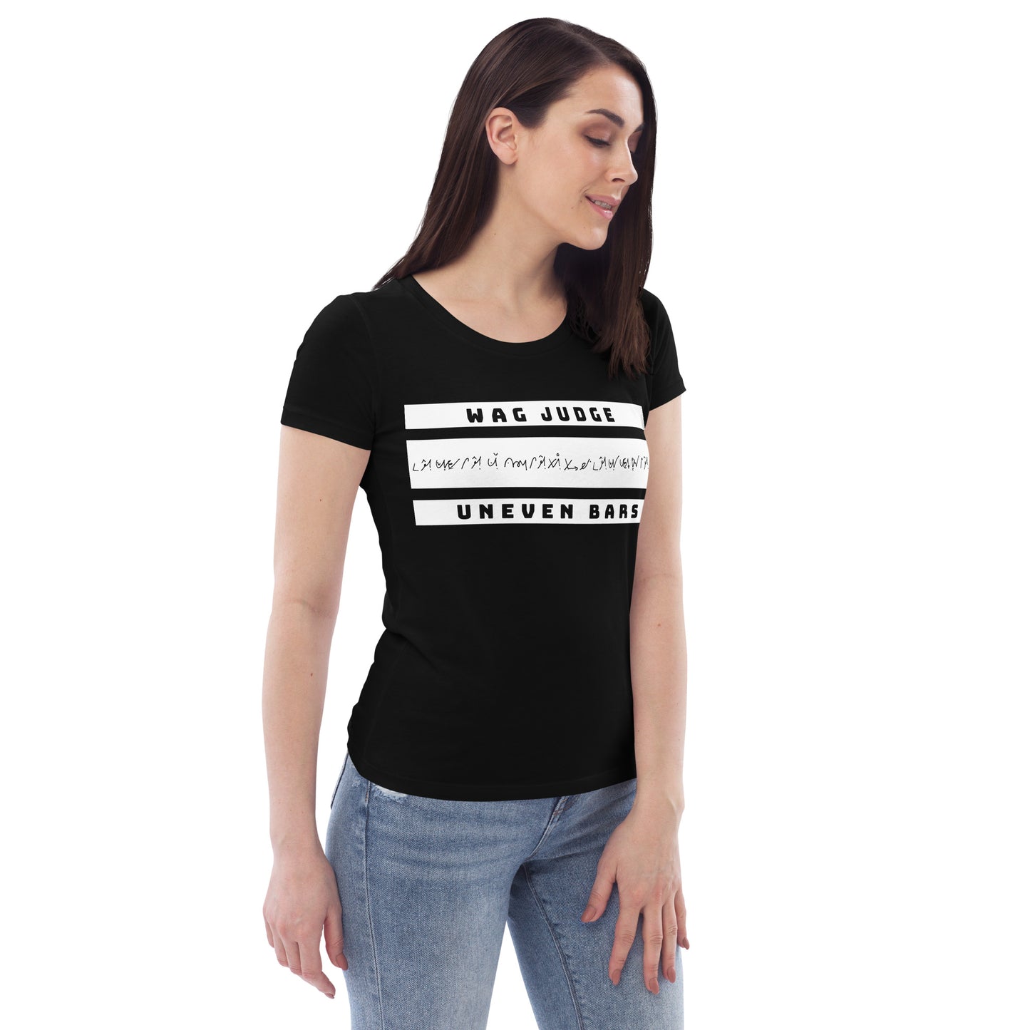 Jurylid Damesbrug - Getailleerd Eco-T-shirt voor dames