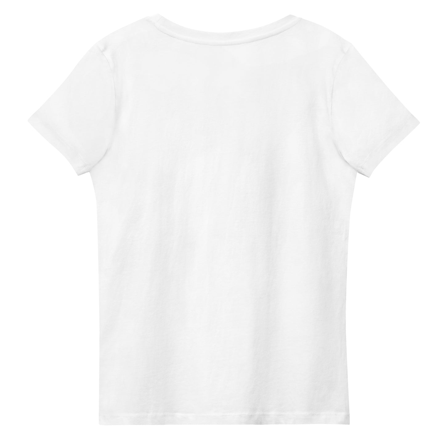 Jurylid Damesbrug - Getailleerd Eco-T-shirt (wit) voor dames